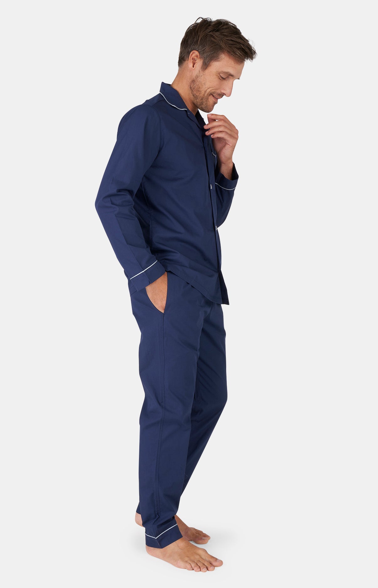 arthur-bob-tradi-pyjama-coton-marine-boutonn-popeline image 5