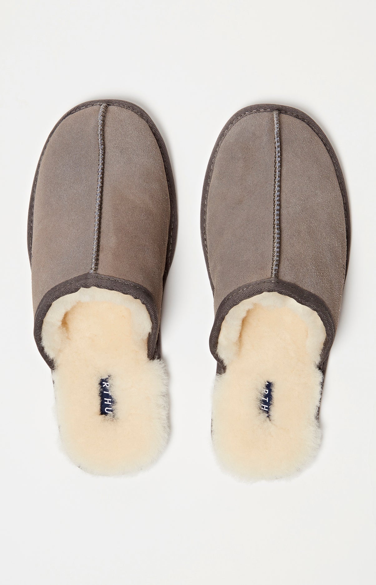 arthur-bob-chaussons-laine-taupe-chaud-confort image 2