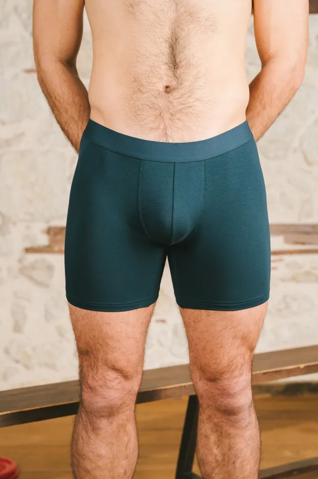p-trone-boxer-sport-mi-long-homme-noir-3e-g-n-ration image 1