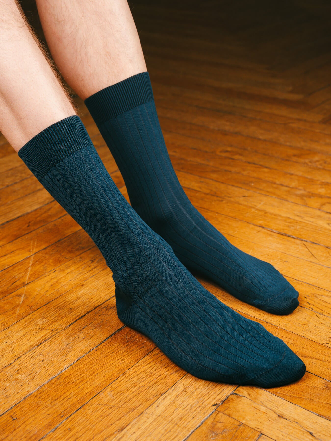 p-trone-c-tel-es-fil-d-cosse-chaussettes-homme-noir-43-46 image 7
