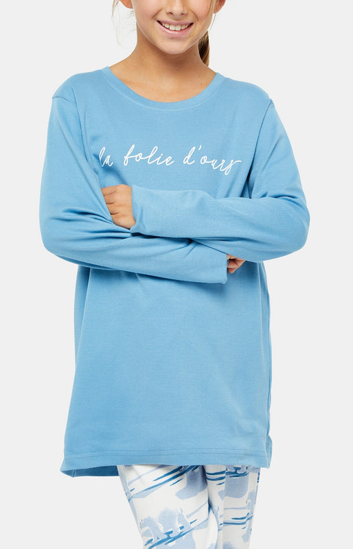 arthur-bob-ours-pyjama-enfant-coton-ivoire-8a image 2