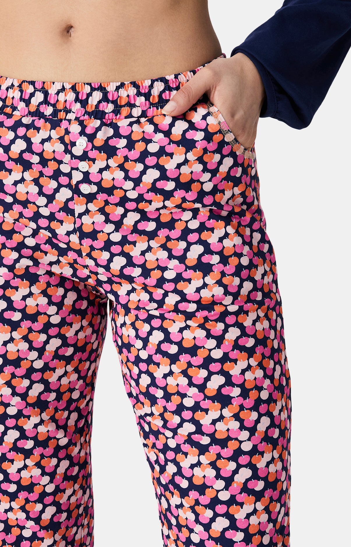 arthur-bob-pommes-pyjama-femme-multicolore-coton-bio image 6