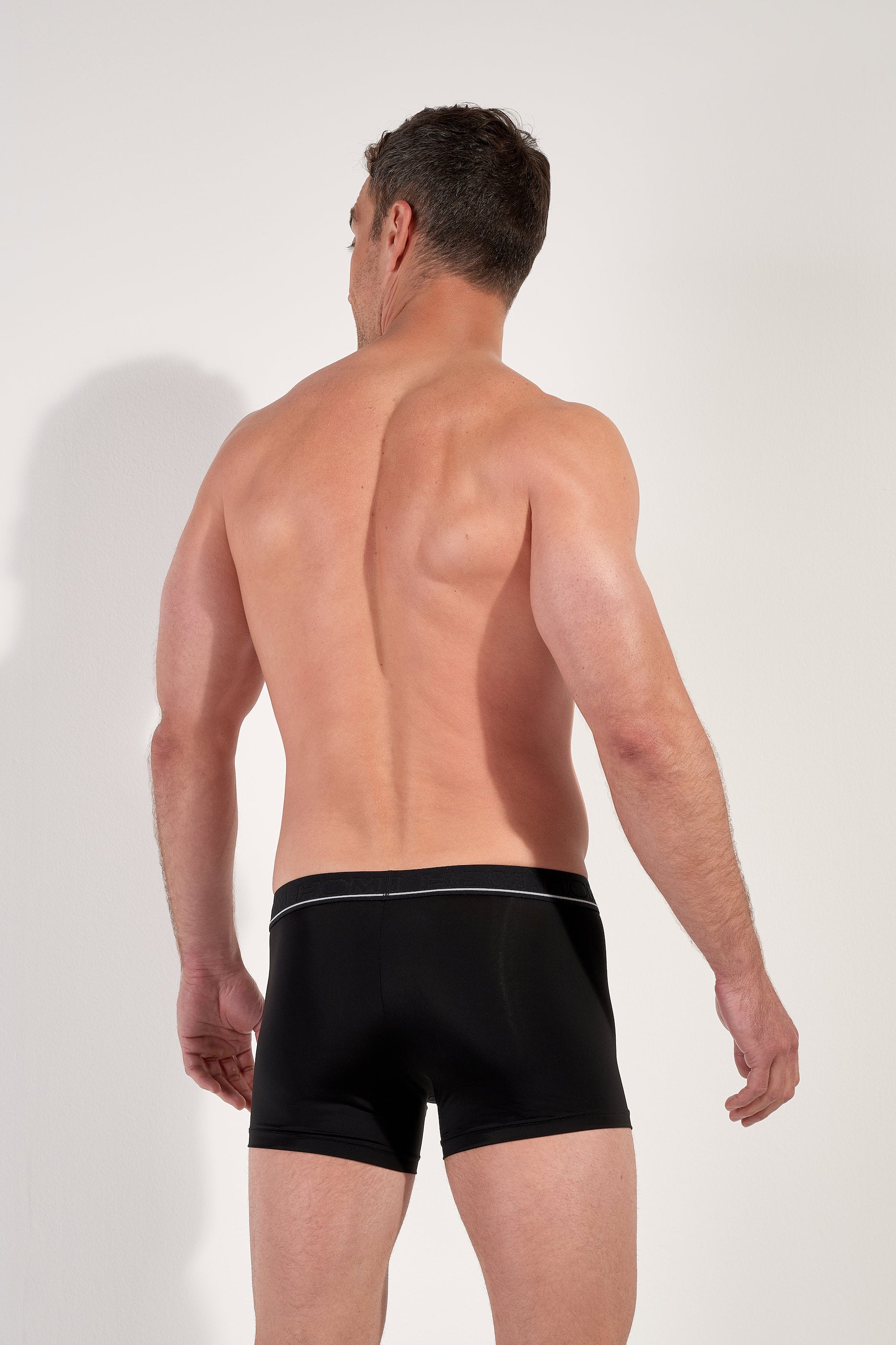 hom-leonard-n-2-boxer-homme-noir-coton-lot-de-3 image 3