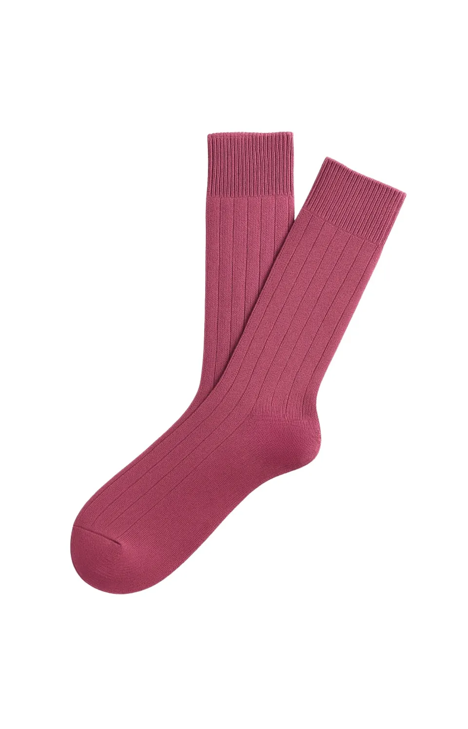 arthur-bob-framboise-chaussettes-laine-cachemire-fushia image 1