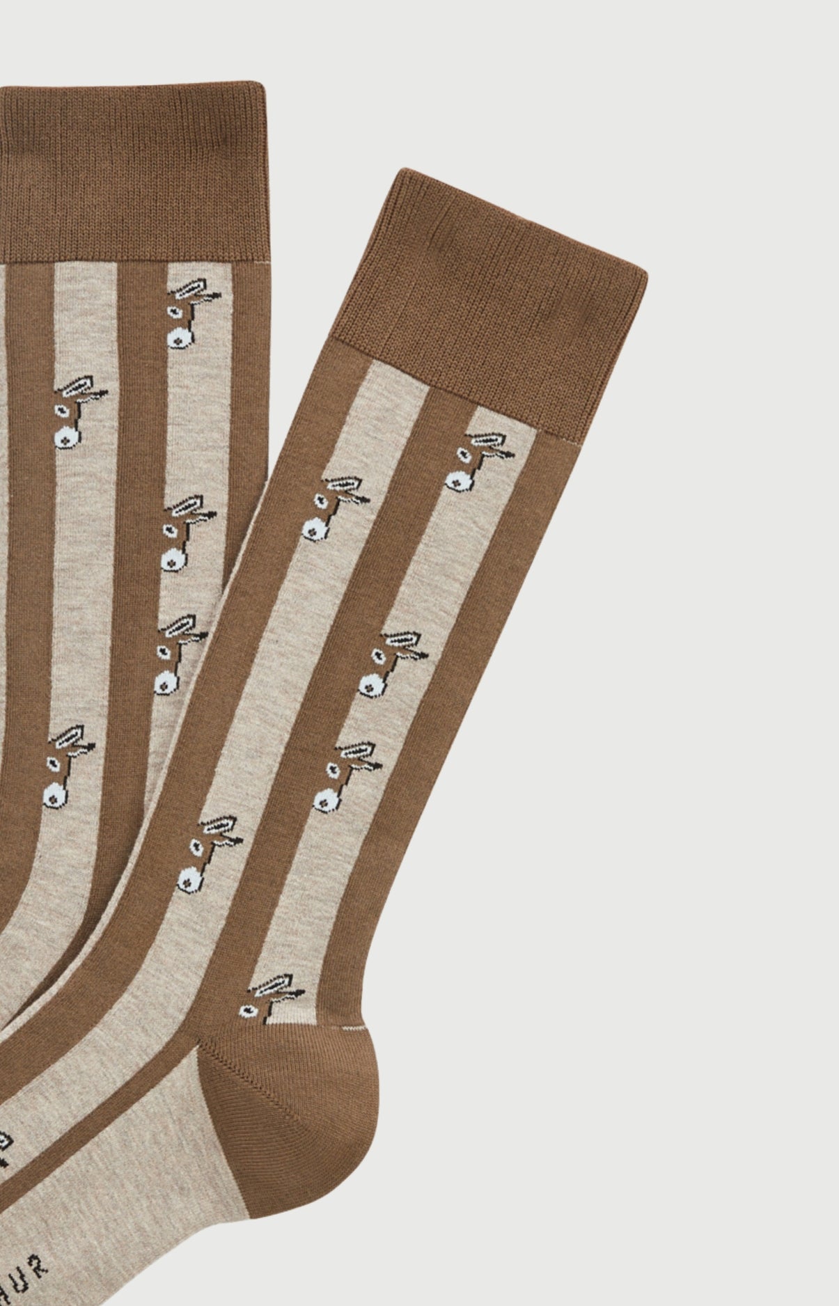 arthur-bob-ne-beige-chaussettes-coton-homme-40-46 image 2