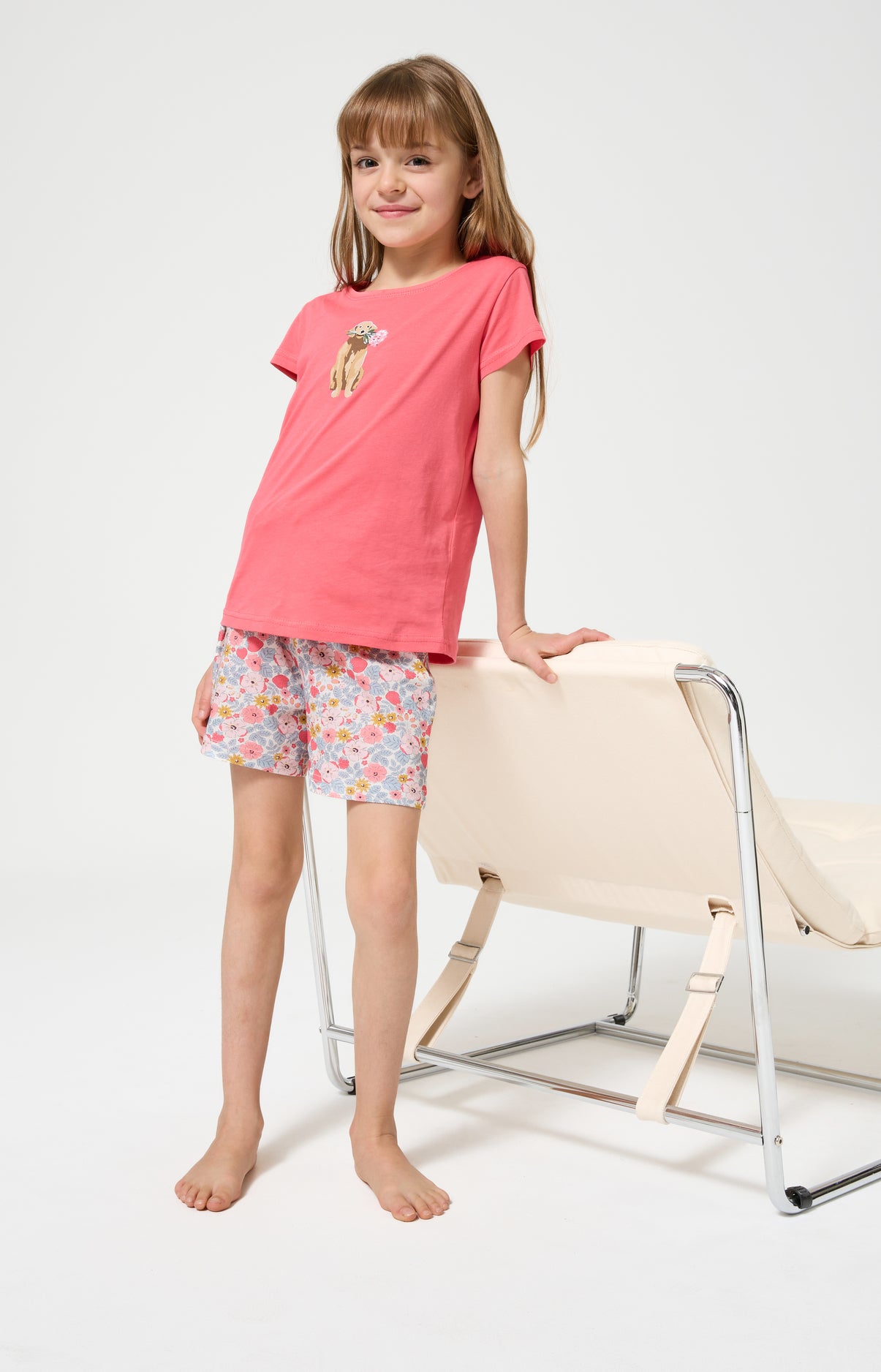 arthur-bob-pyjashort-enfant-coton-nina-multicolore-manches-courtes image 5