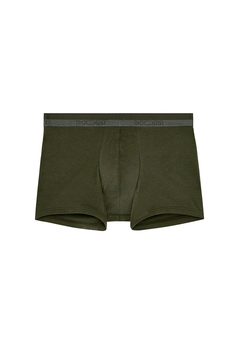 hom-classic-400203-4000dk-boxer-kaki-fonc-coton-modal image 1