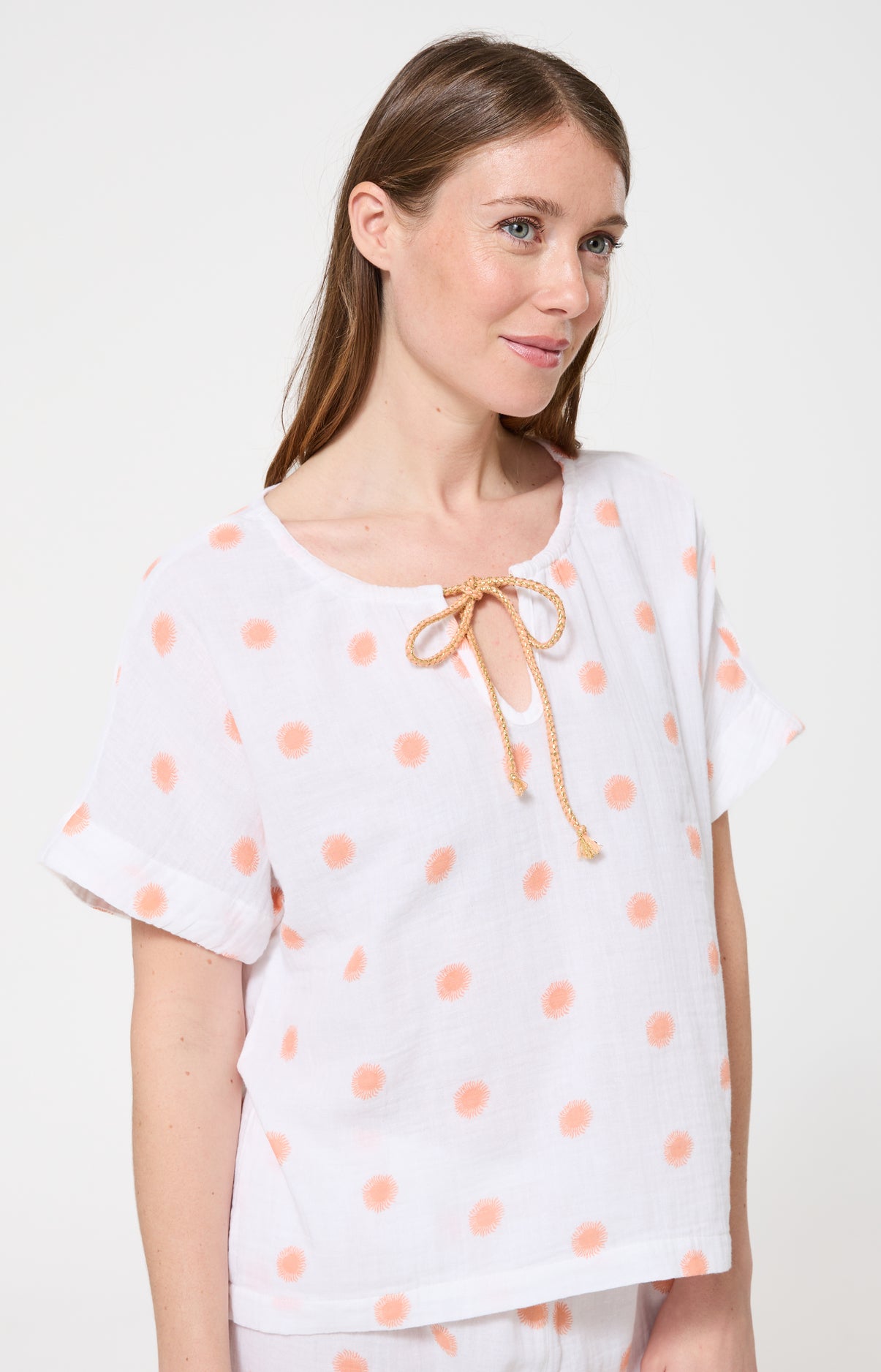 arthur-bob-soleil-pyjama-gaze-coton-blanc image 4
