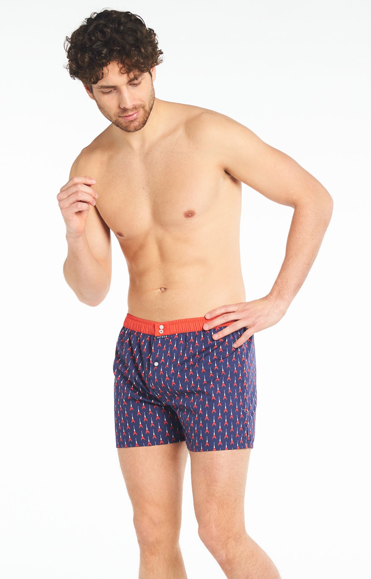 arthur-le-club-n-931-cale-on-homme-marine-coton-bio image 4