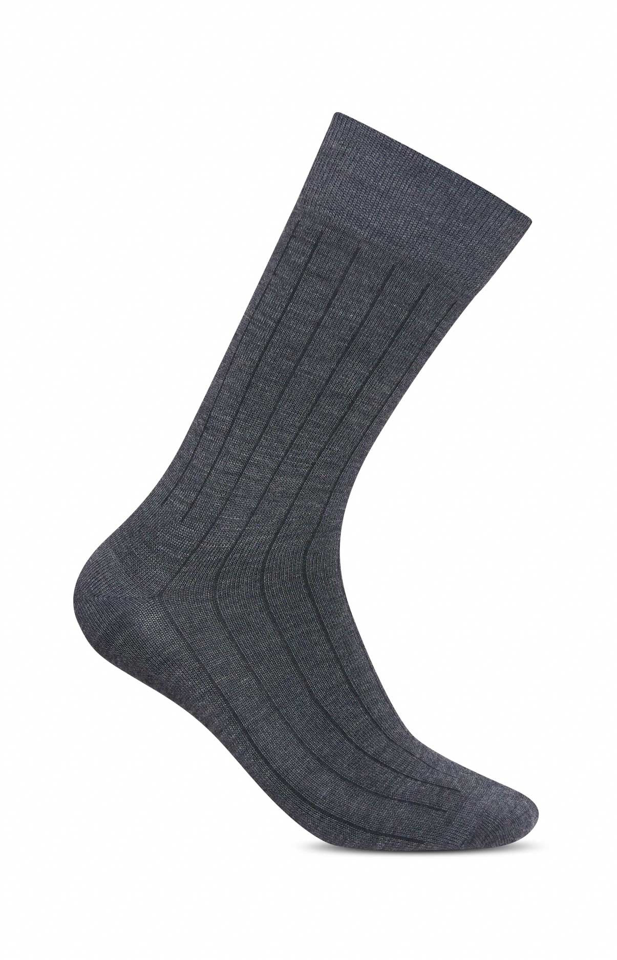 arthur-bob-chaussettes-laine-cachemire-homme-anthracite image 1