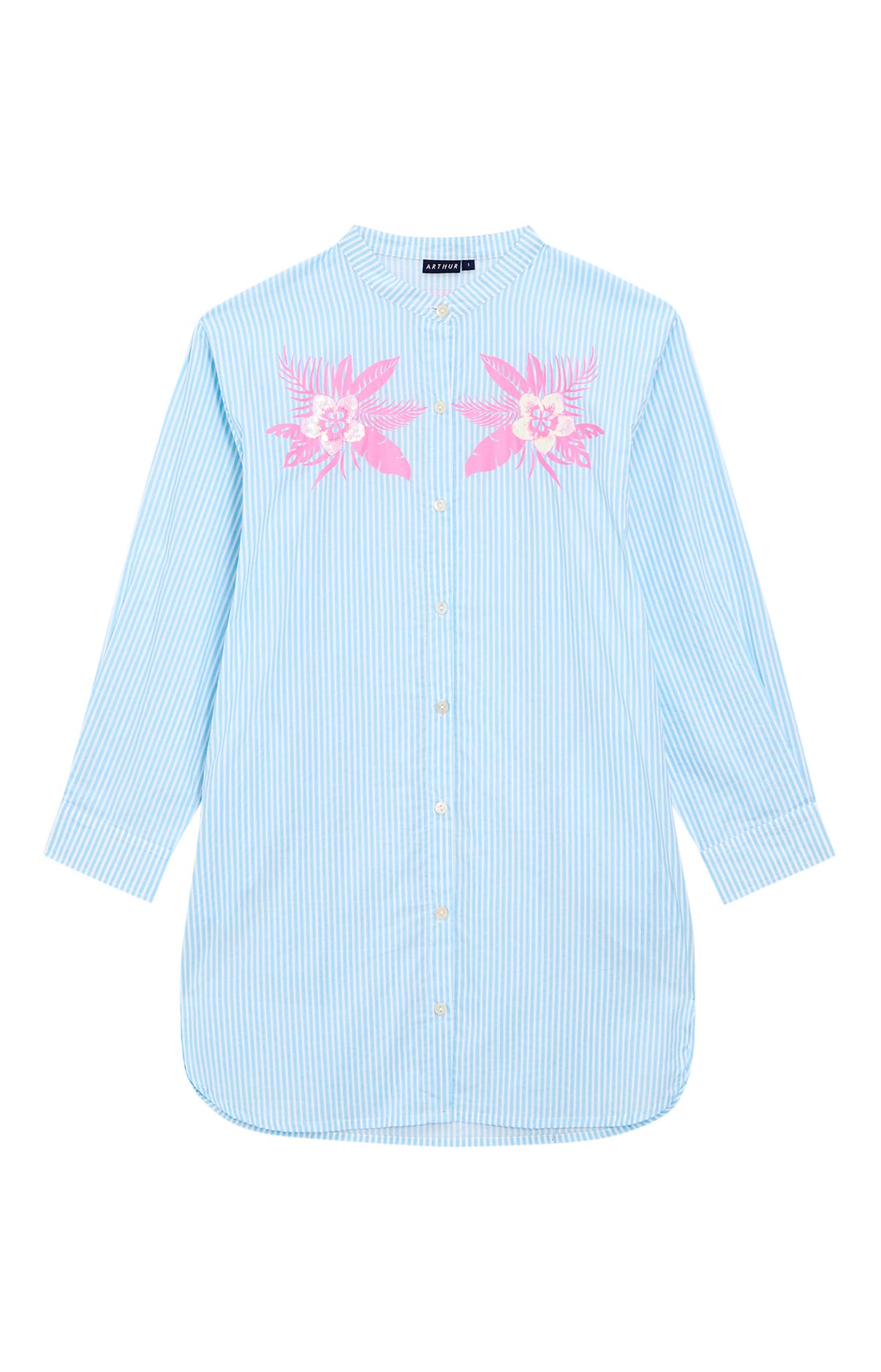 arthur-bob-lila-robe-chemise-nuit-femme-lagon-bio image 3
