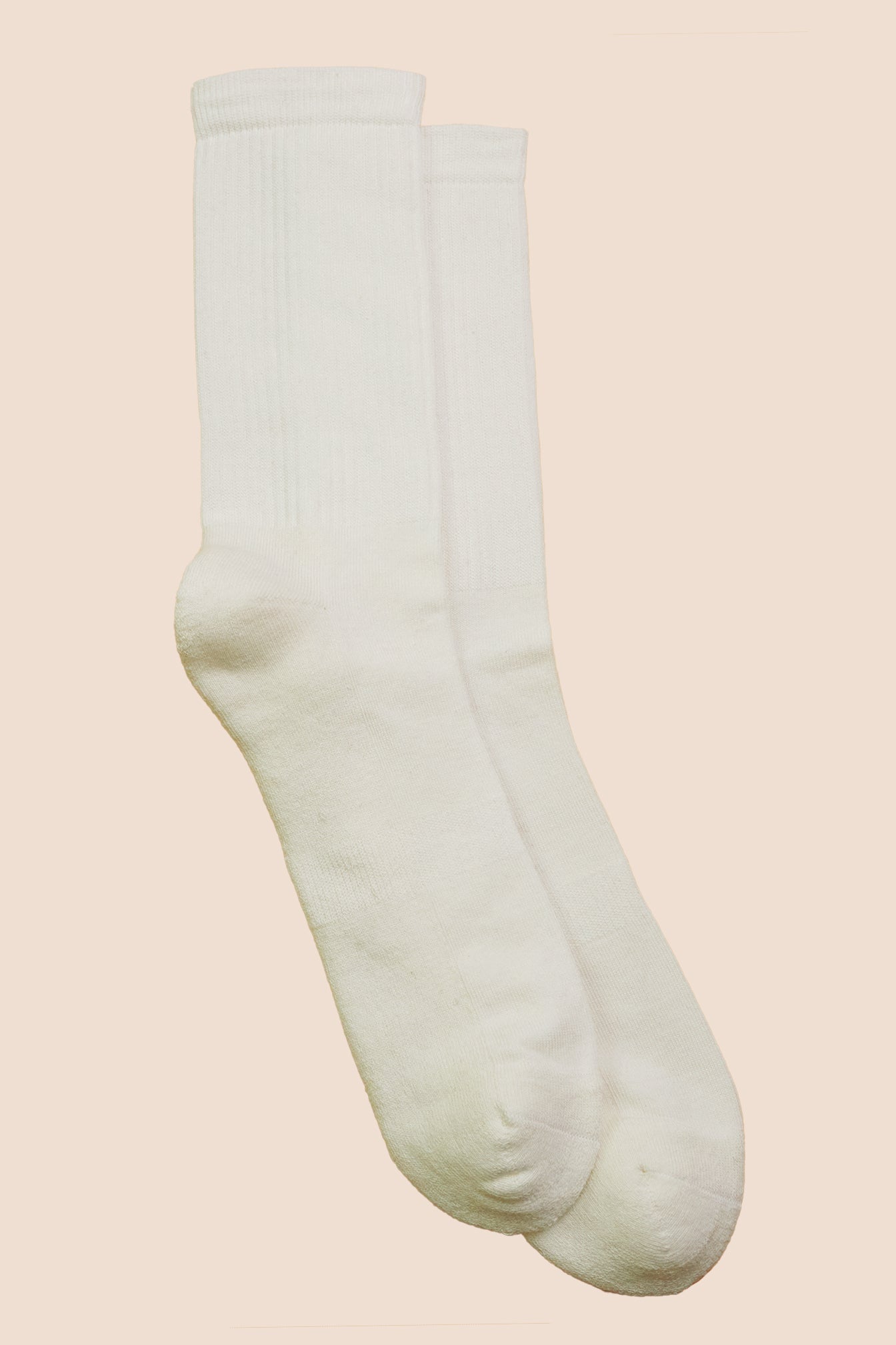 p-trone-chaussettes-de-tennis-hautes-blanc-cr-me-39-42 image 5