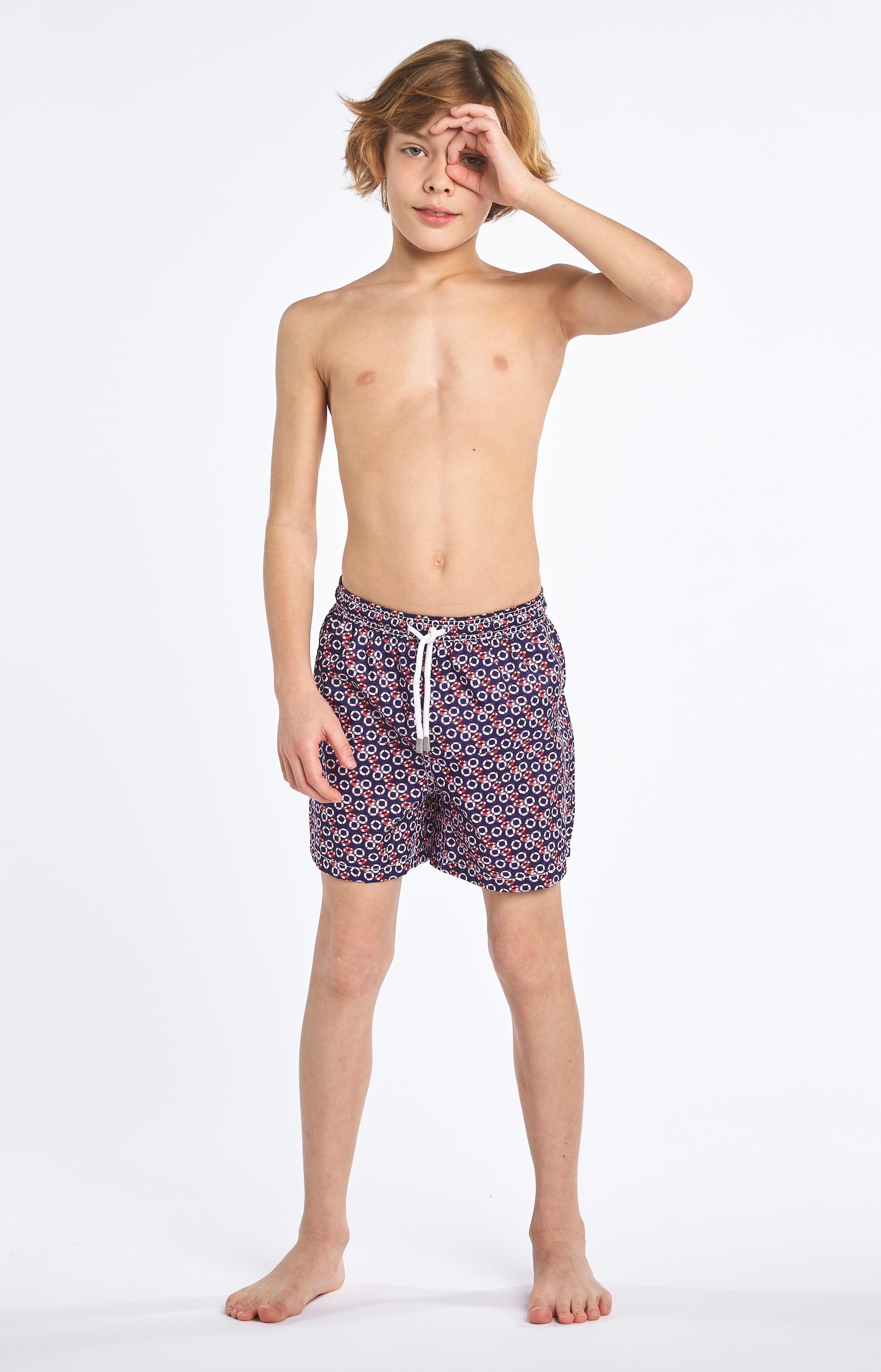 arthur-bob-bou-e-short-de-bain-gar-on-marine image 2