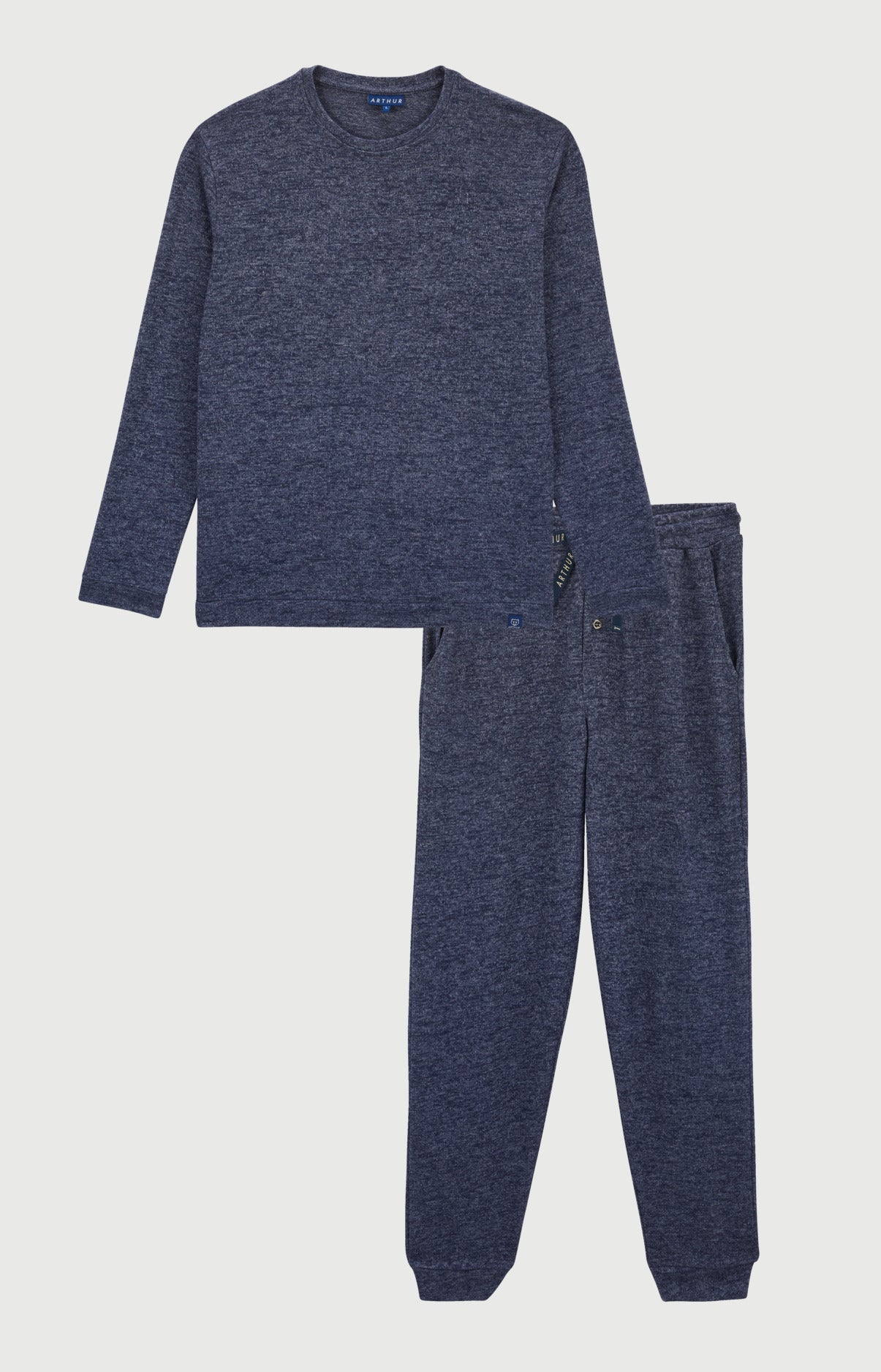 arthur-bob-minuit-pyjama-homme-night-molletonn-chaud image 3