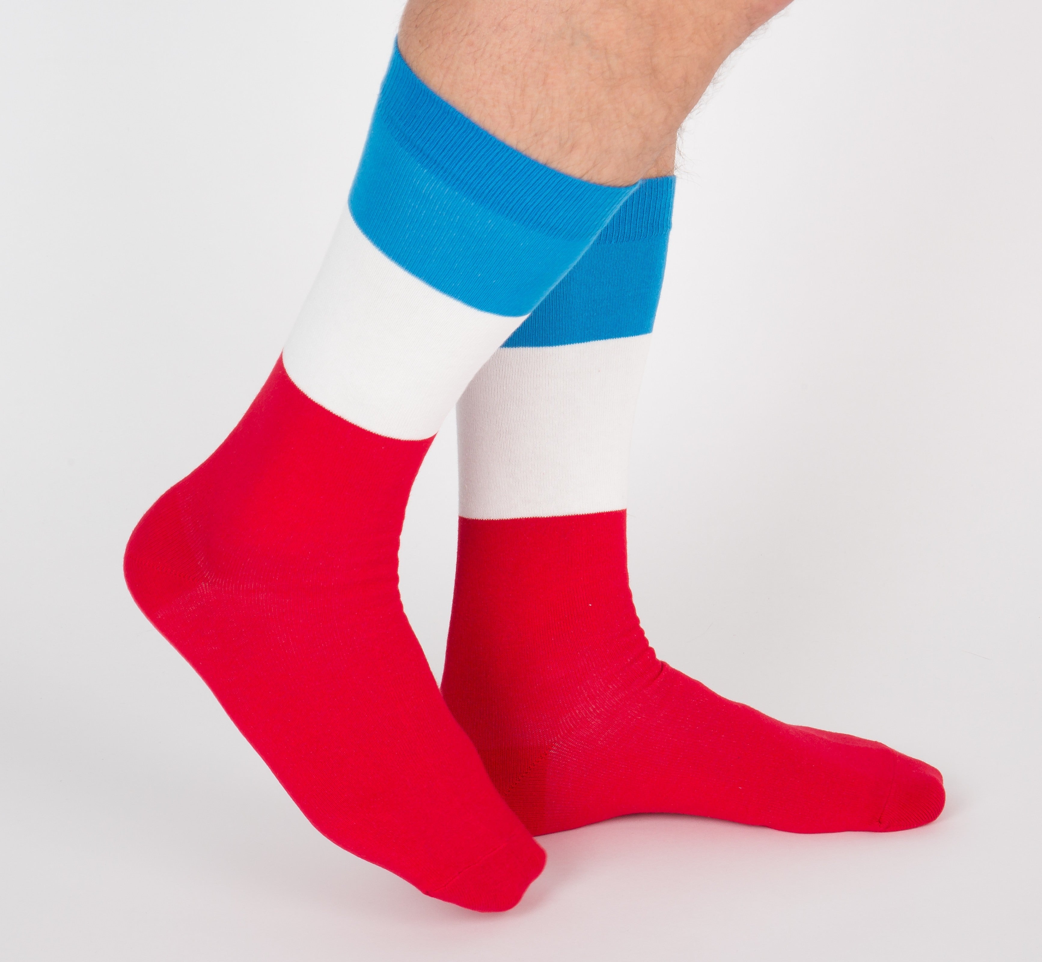 archiduchesse-fantaisie-sacr-fran-ais-chaussettes-rouge-coton image 3