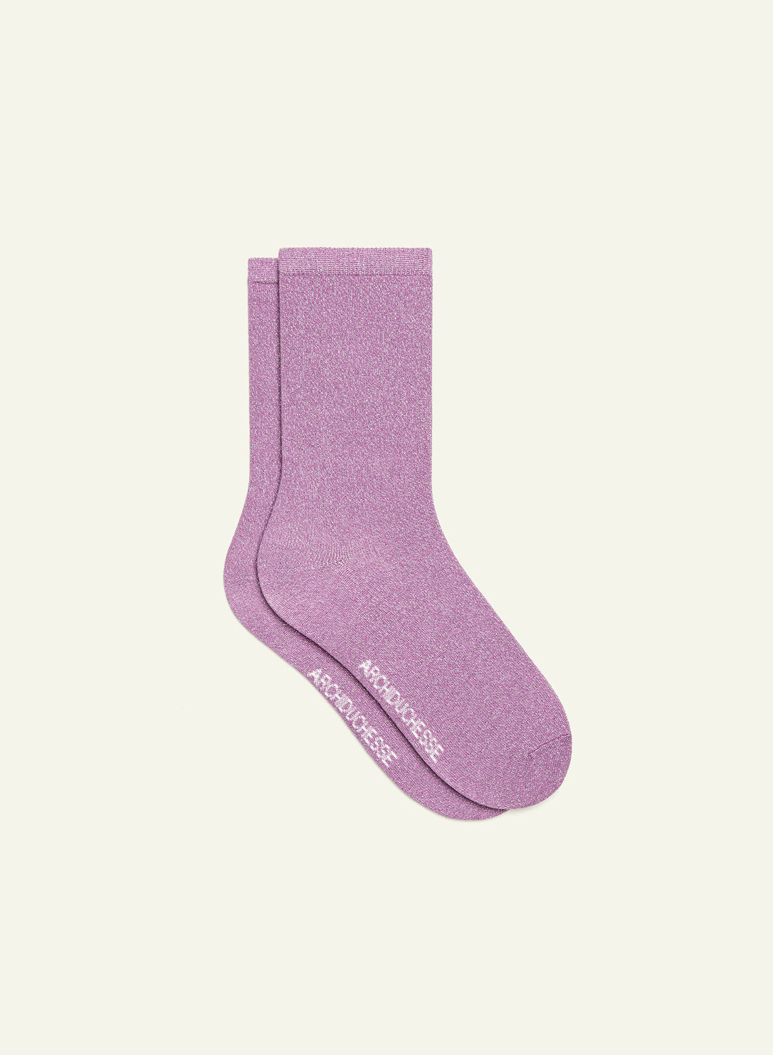 archiduchesse-paillet-e-lilas-chaussettes-36-41-coton-lurex image 2