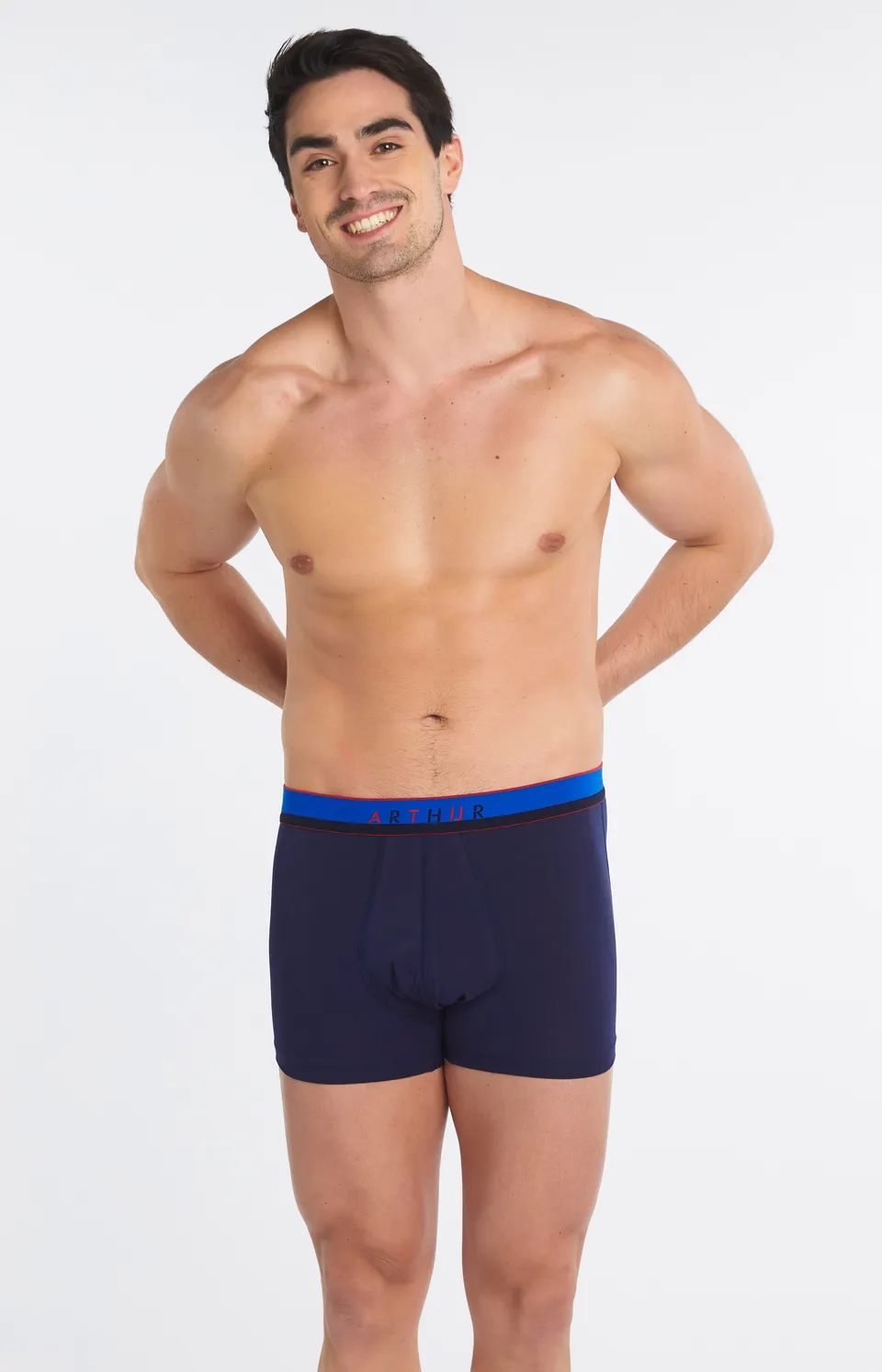 arthur-bob-slippe-uni-boxer-homme-nuit-coton-bio image 1