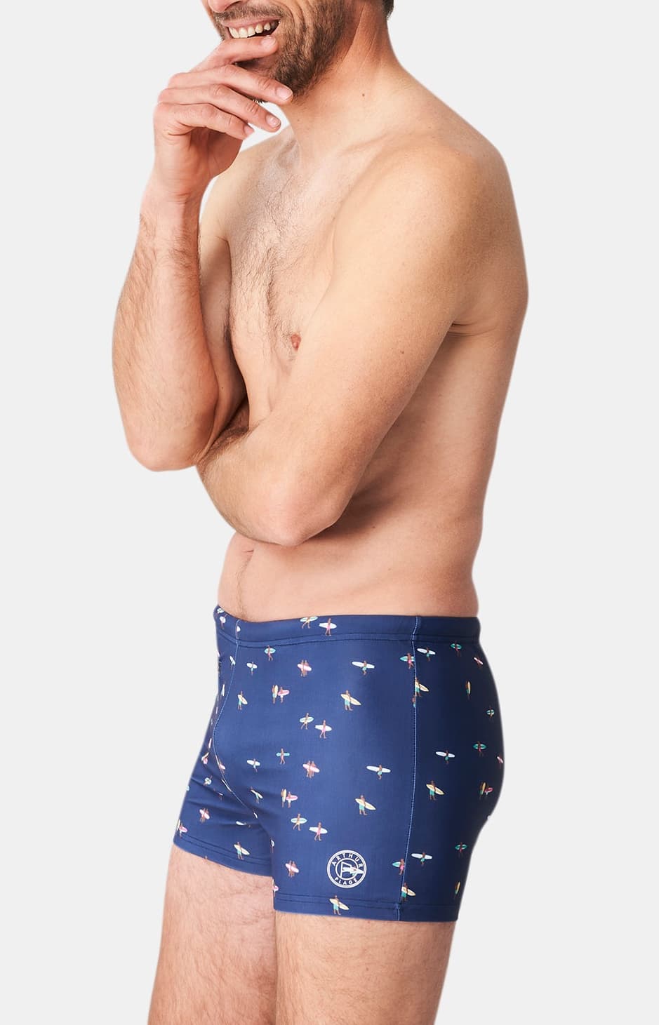arthur-bob-surf-boxer-de-bain-homme-marine-recycl image 4