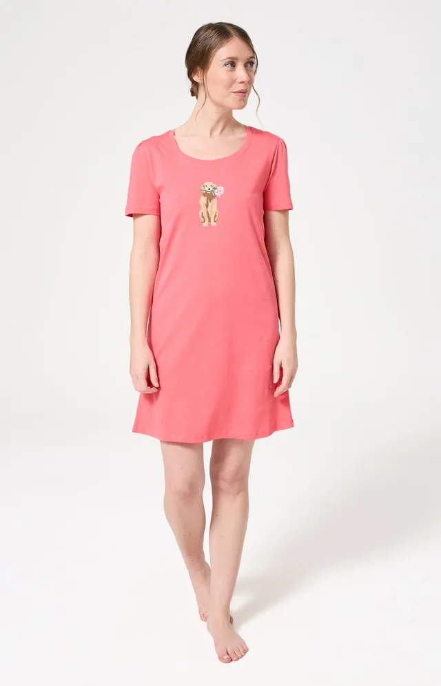 arthur-bob-nina-chemise-de-nuit-multicolore-coton-bio image 1