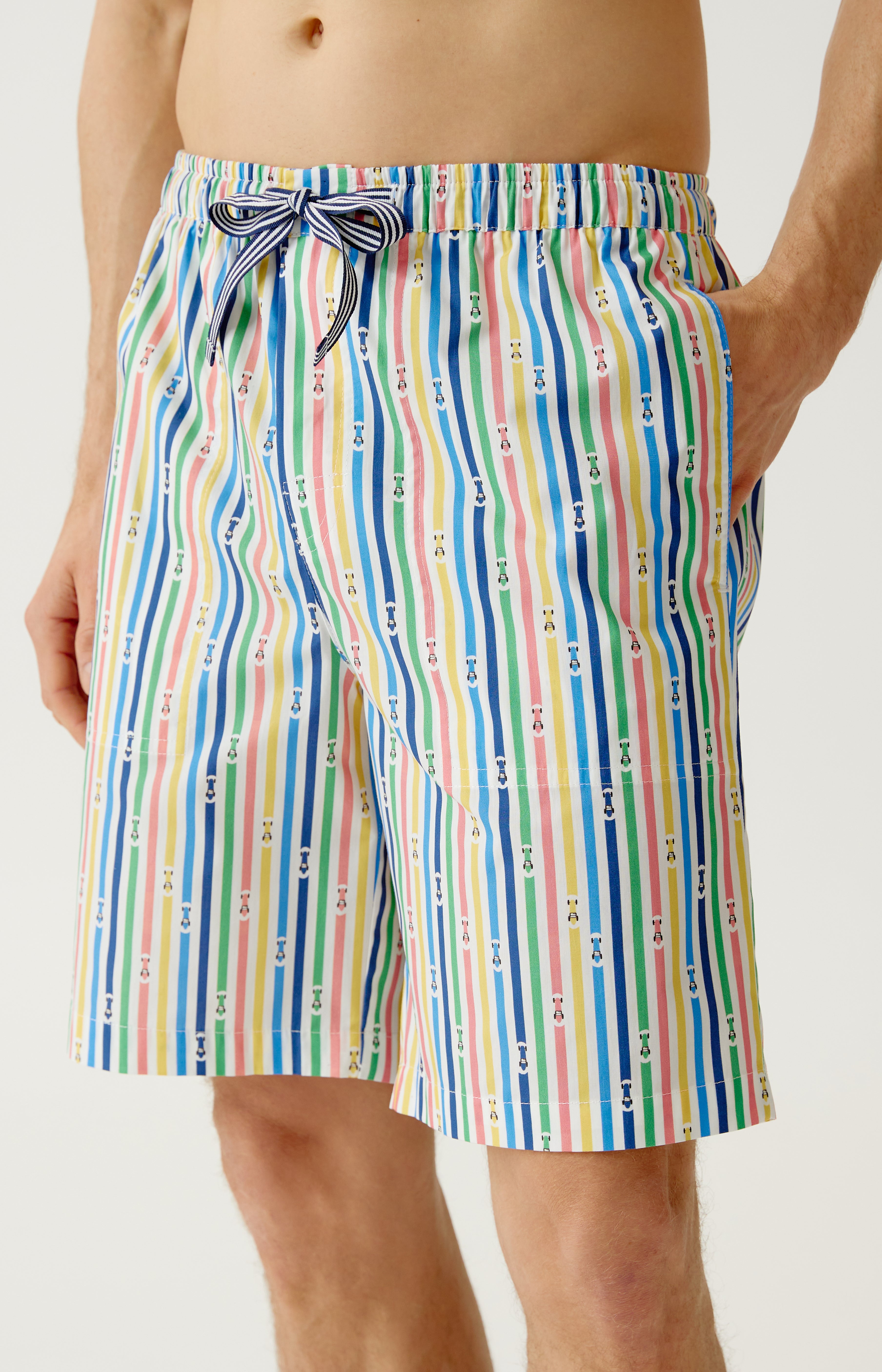 arthur-bob-bolide-pyjashort-homme-coton-bio-multicolore image 4