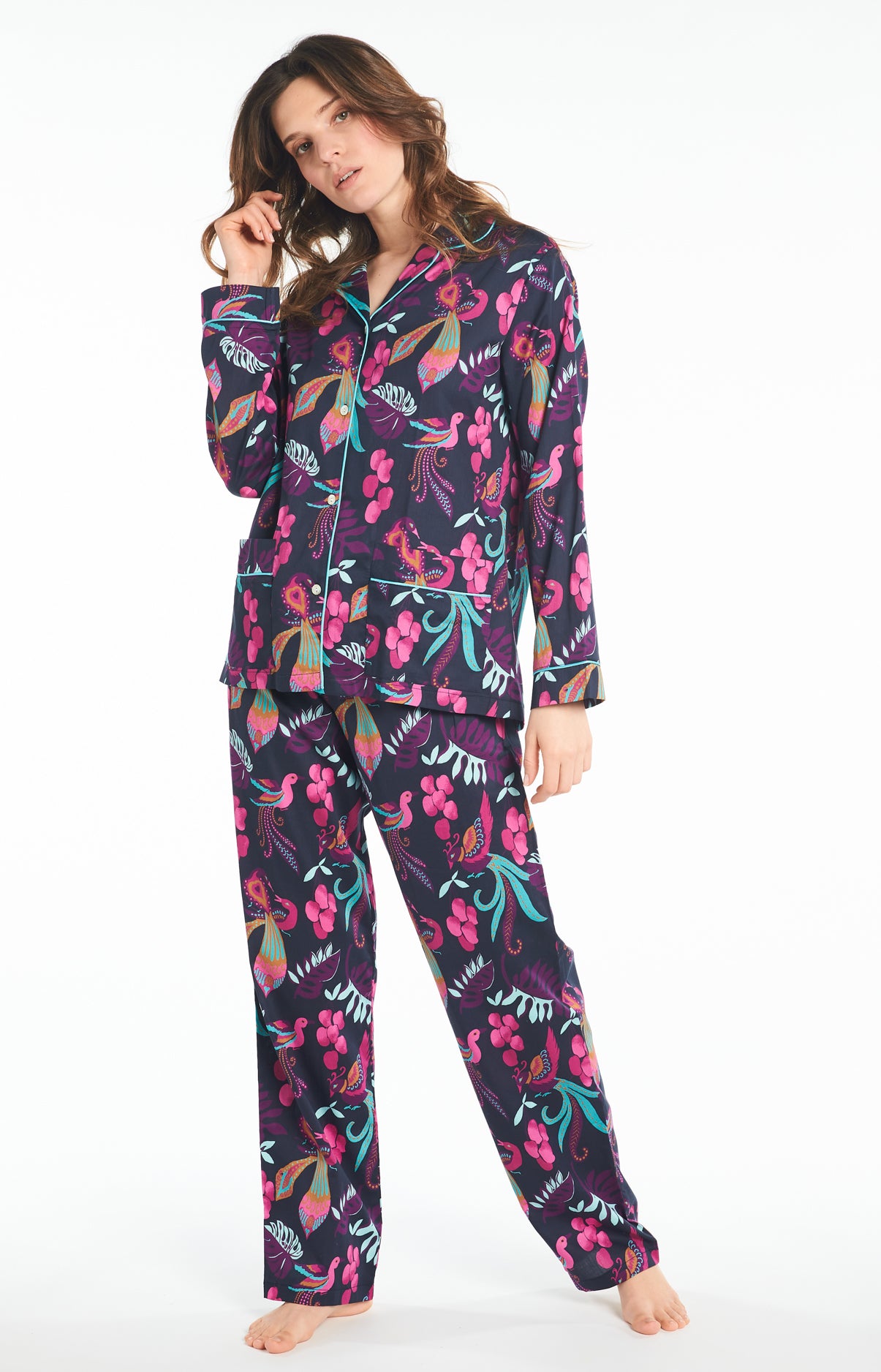 arthur-bob-paradis-pyjama-multicolore-coton-bio image 4