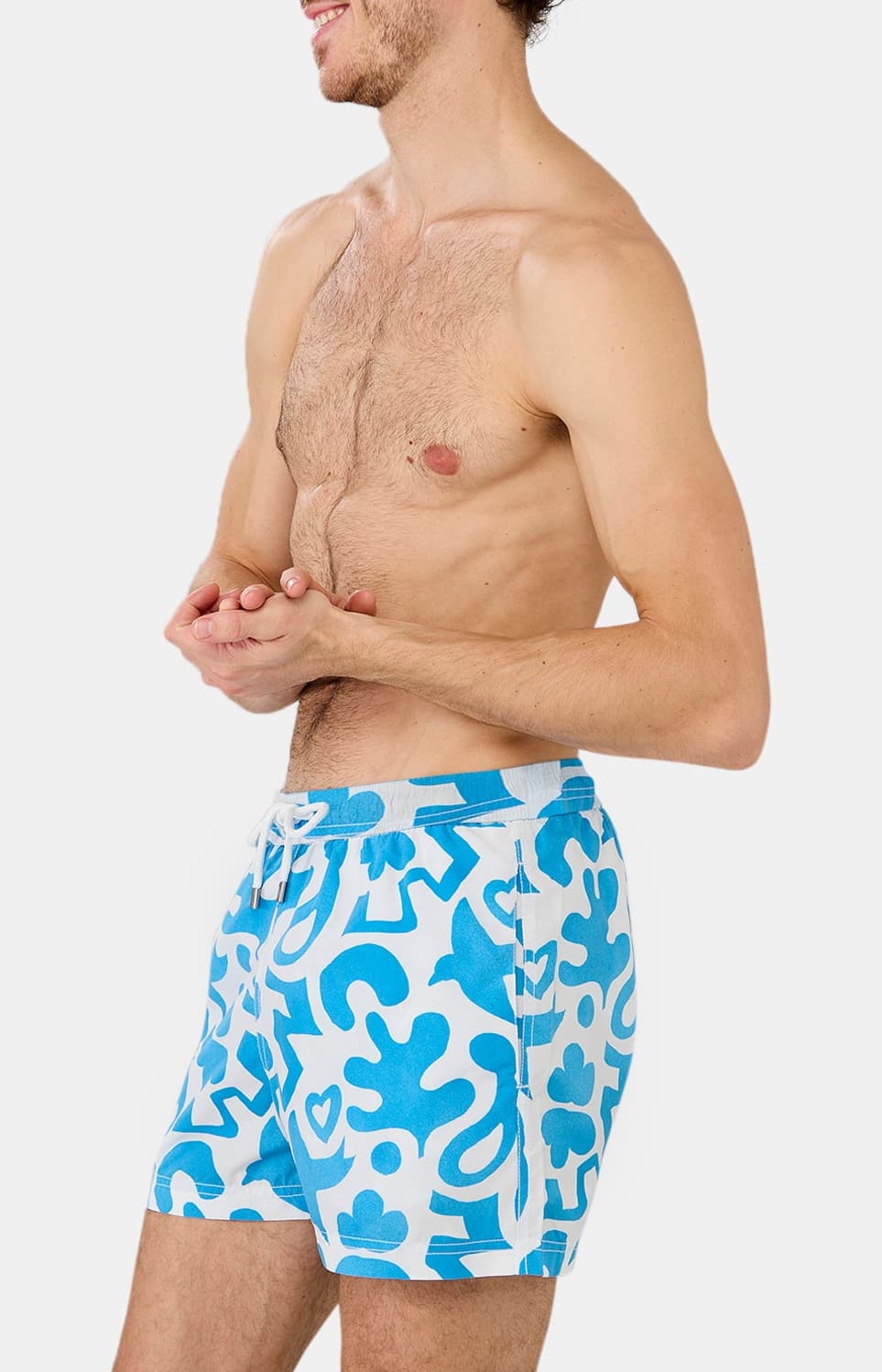 arthur-bob-matis-short-de-bain-homme-blanc-recycl image 4
