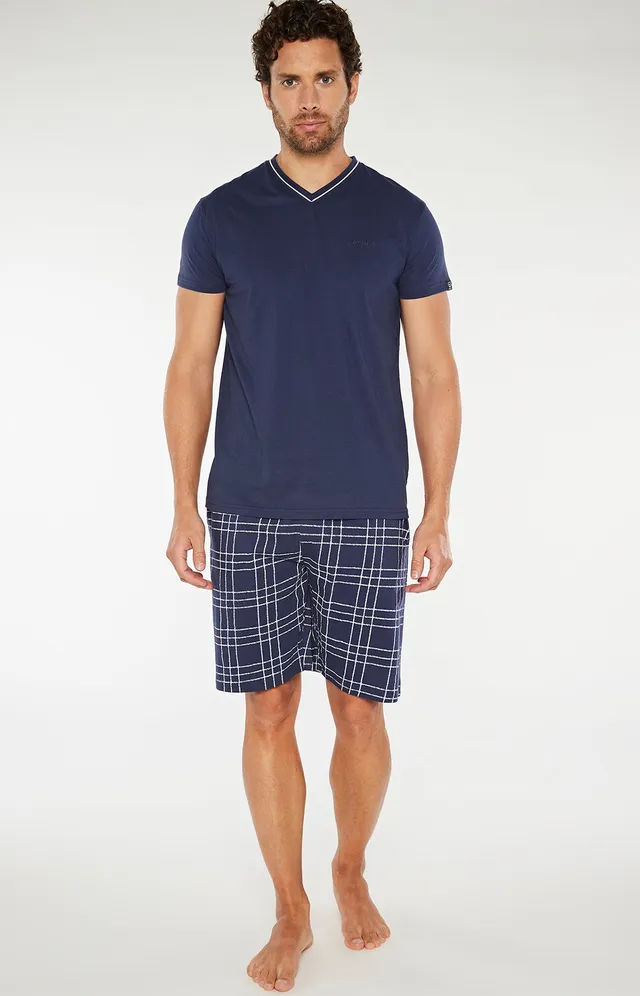 arthur-bob-lewis-pyjashort-coton-bio-marine-2 image 1