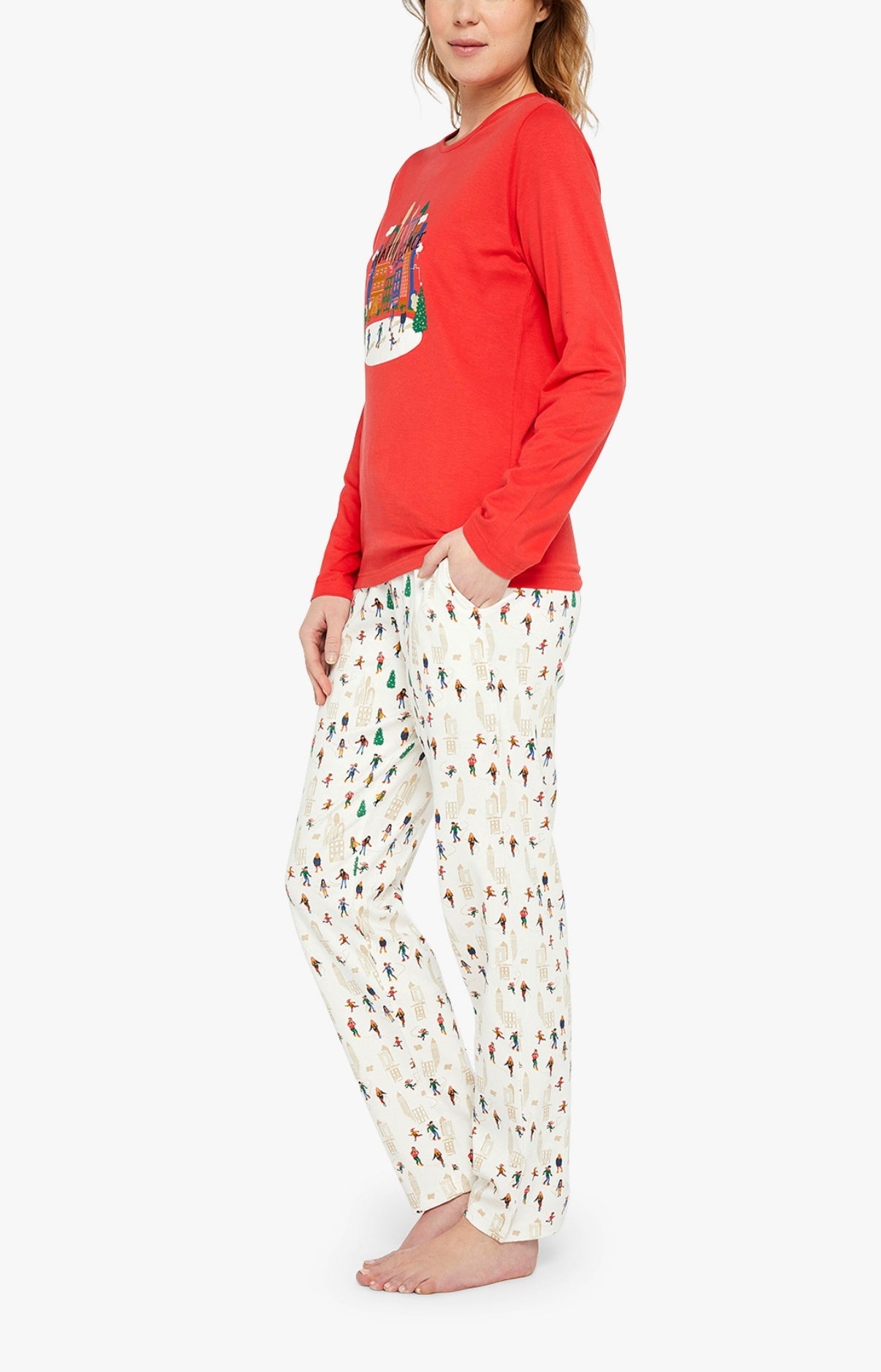 arthur-bob-pyjama-matin-glace-pyjama-femme-blanc-coton-bio image 4