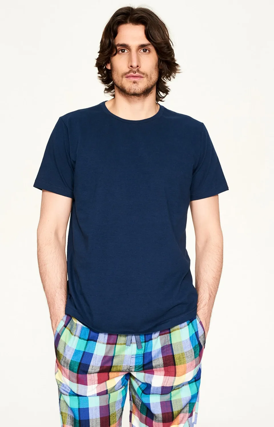 arthur-bob-tee-shirt-pima-marine-coton-homme image 1