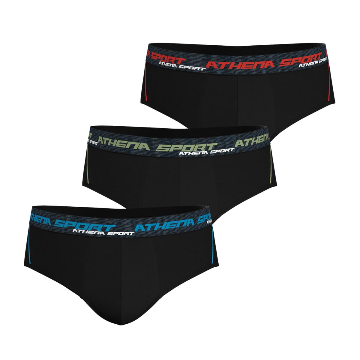 athena-training-dry-lot-3-slips-sport-microfibre-noir image 2