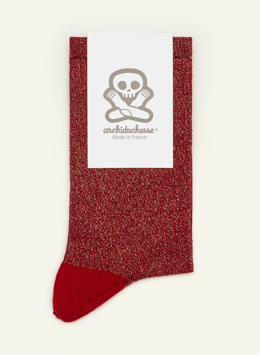 archiduchesse-paillet-e-scarlet-o-l-l-chaussettes-rouge-36-41 image 3