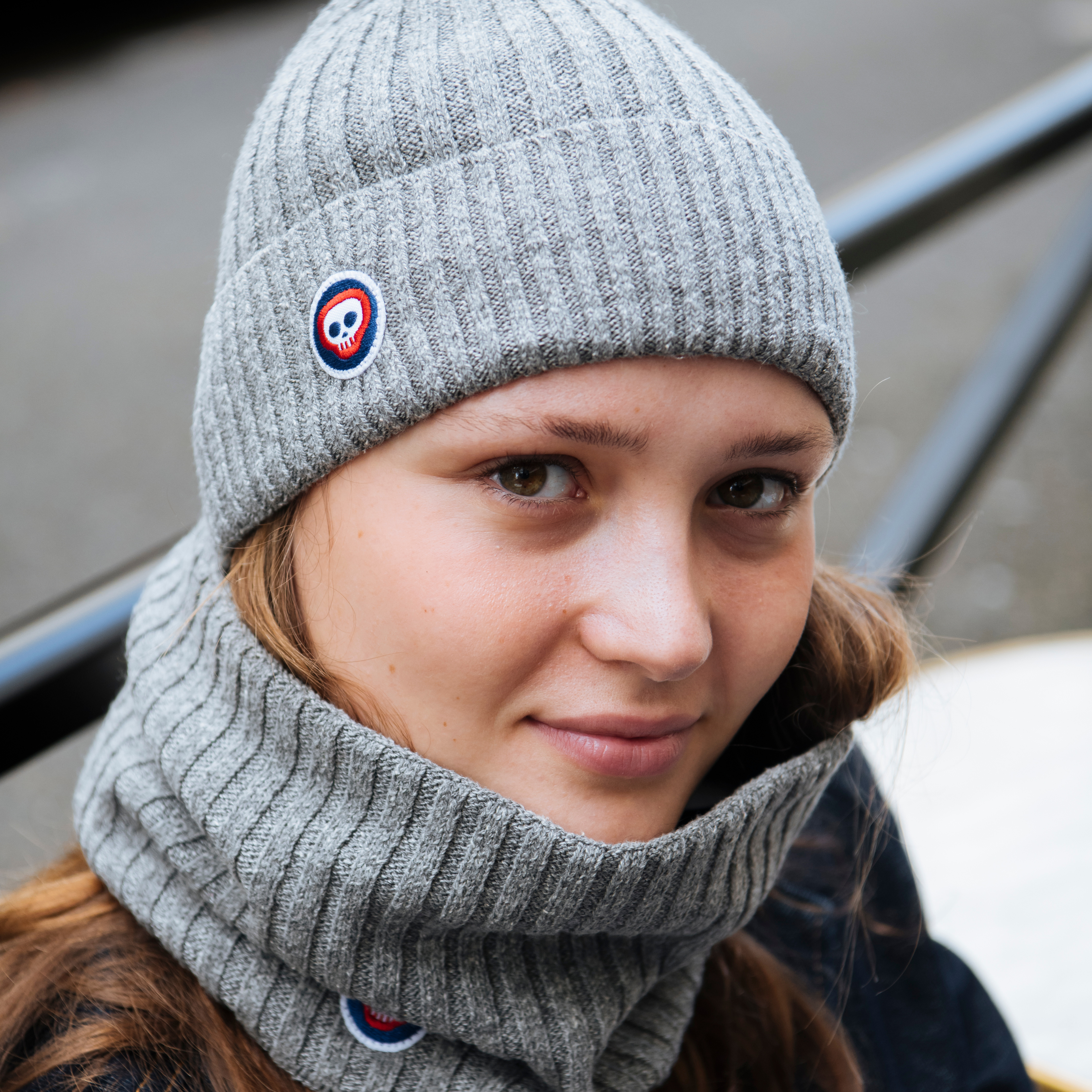 archiduchesse-cocooning-bo-r-nnet-gris-clair-bonnet-recycl image 2
