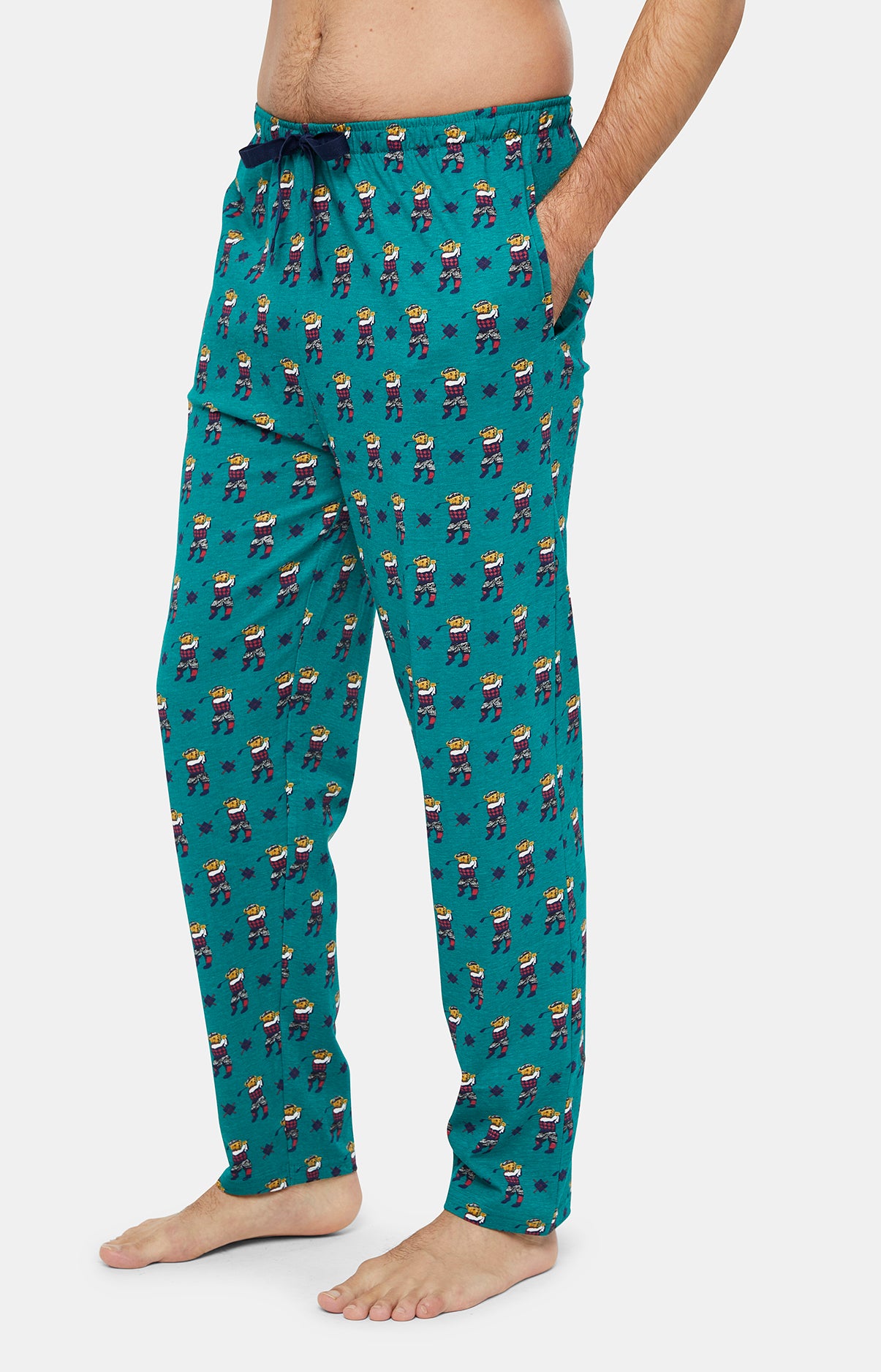 arthur-bob-green-champion-pyjama-long-sapin-l-coton image 5