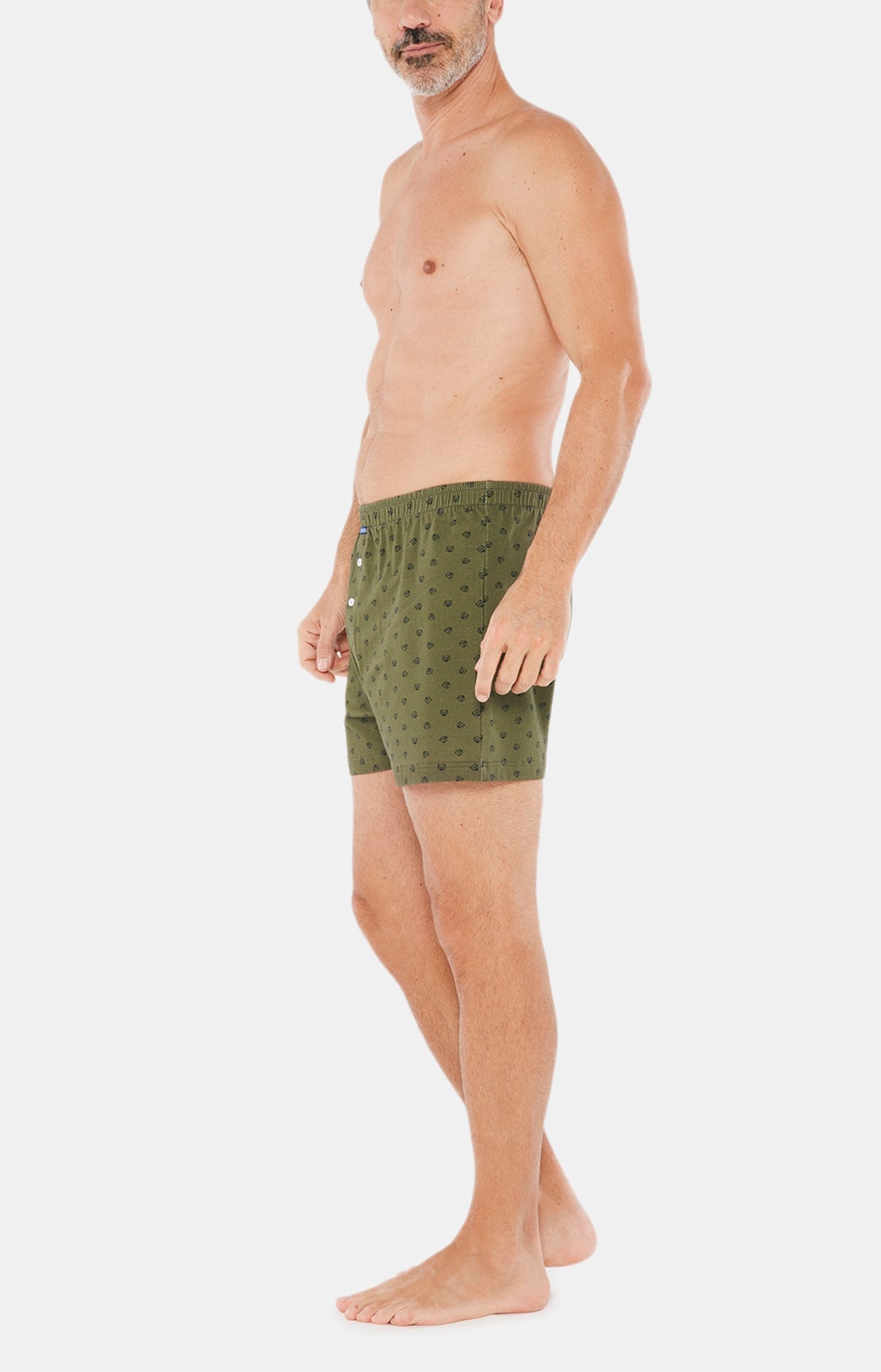 arthur-le-club-cale-on-de-nuit-logo-kaki-coton-bio image 2