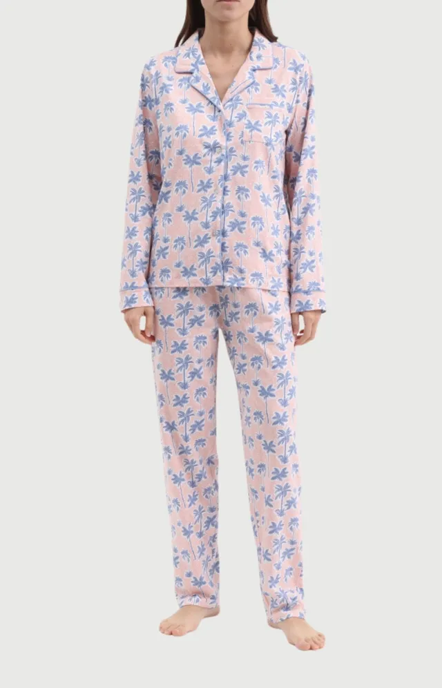 arthur-bob-palmier-pyjama-flanelle-coton-melon image 1