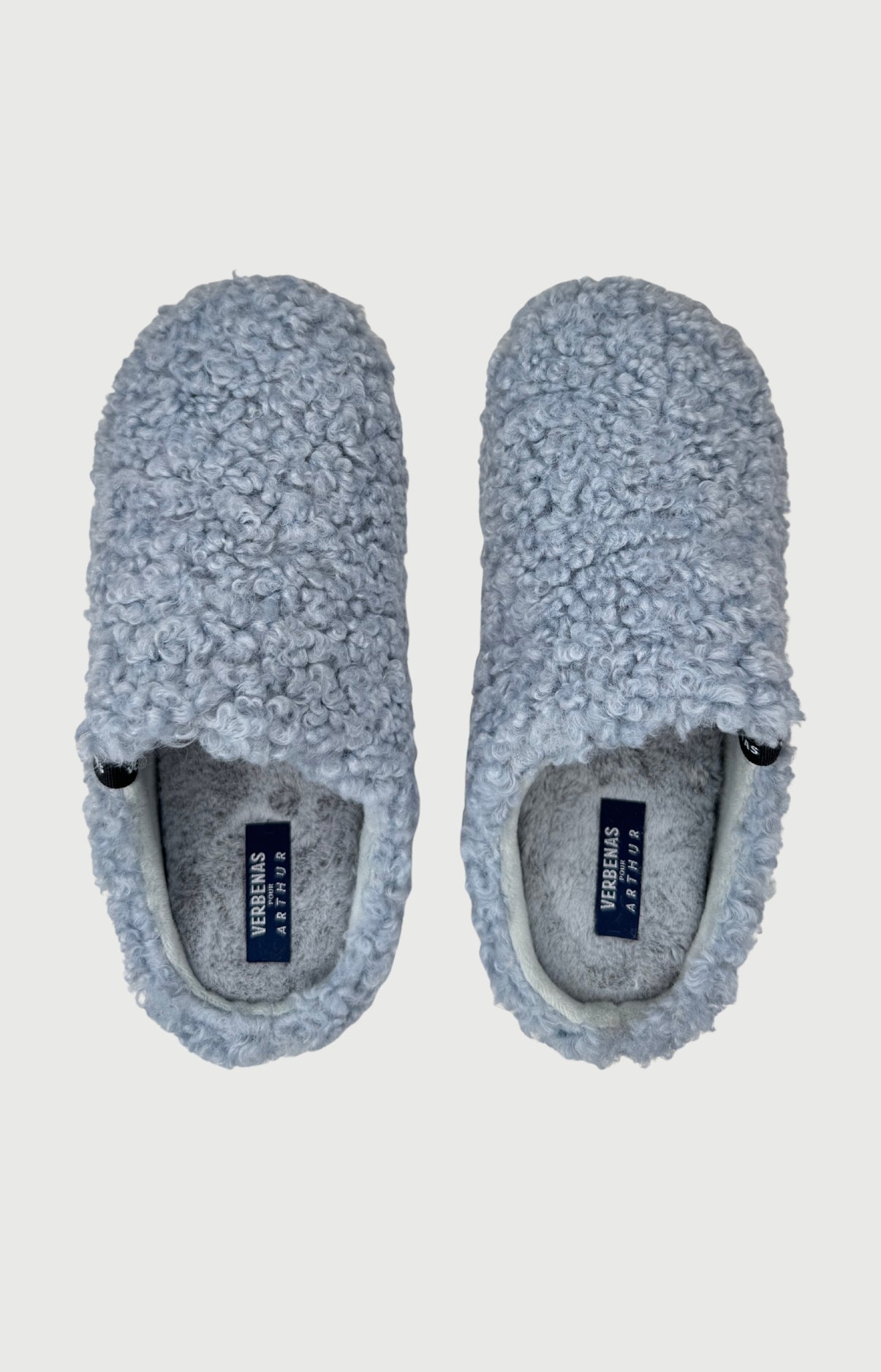 arthur-bob-c-leste-mules-femme-bleu-ciel-fourrure image 3