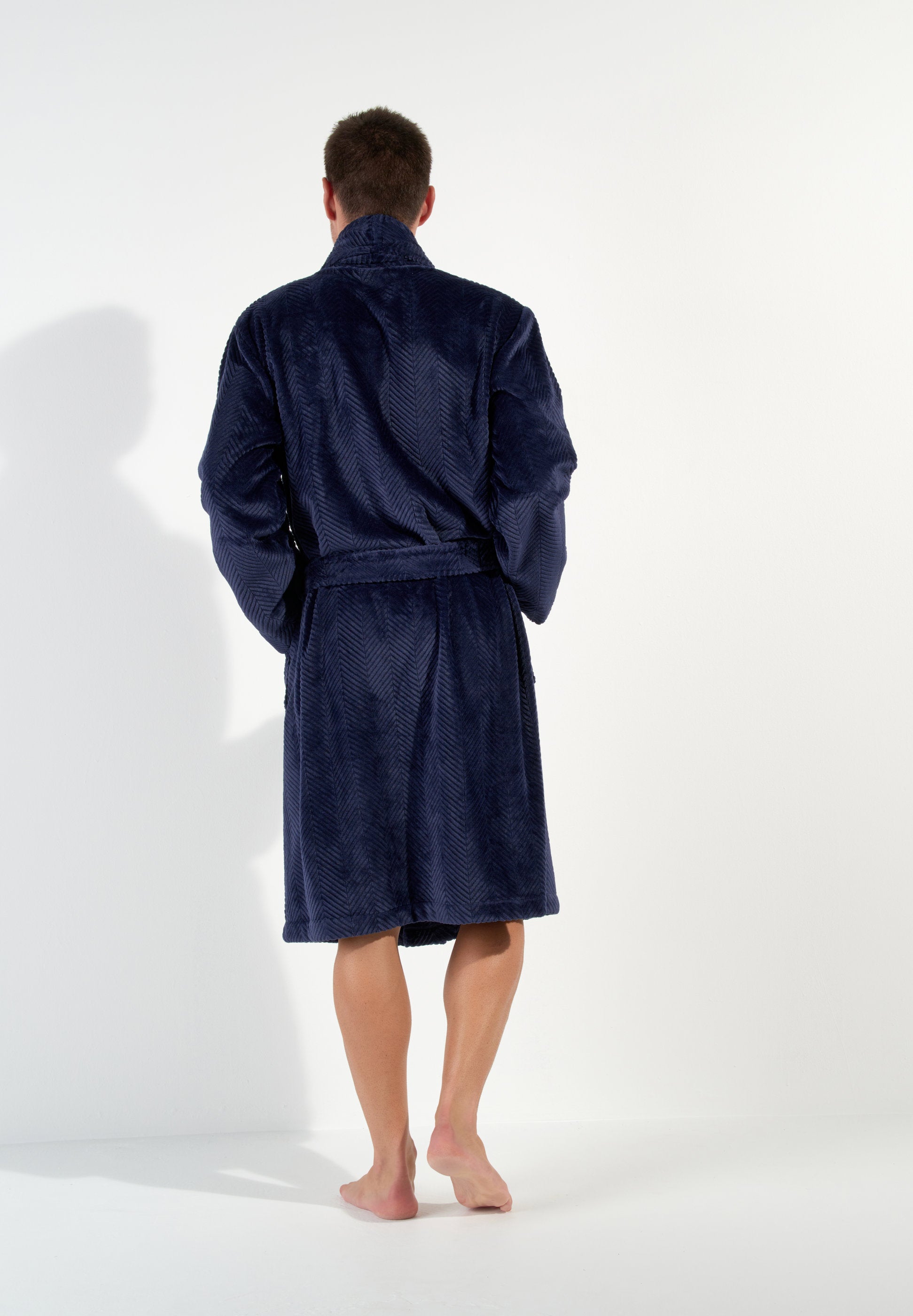 hom-modal-comfort-everest-peignoir-homme-marine-xl image 6