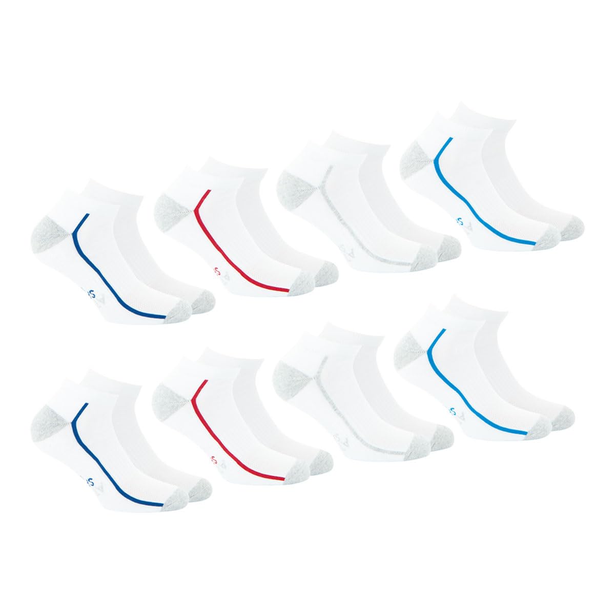 athena-endurance-24h-lot-8-socquettes-sport-blanc-39-42 image 2