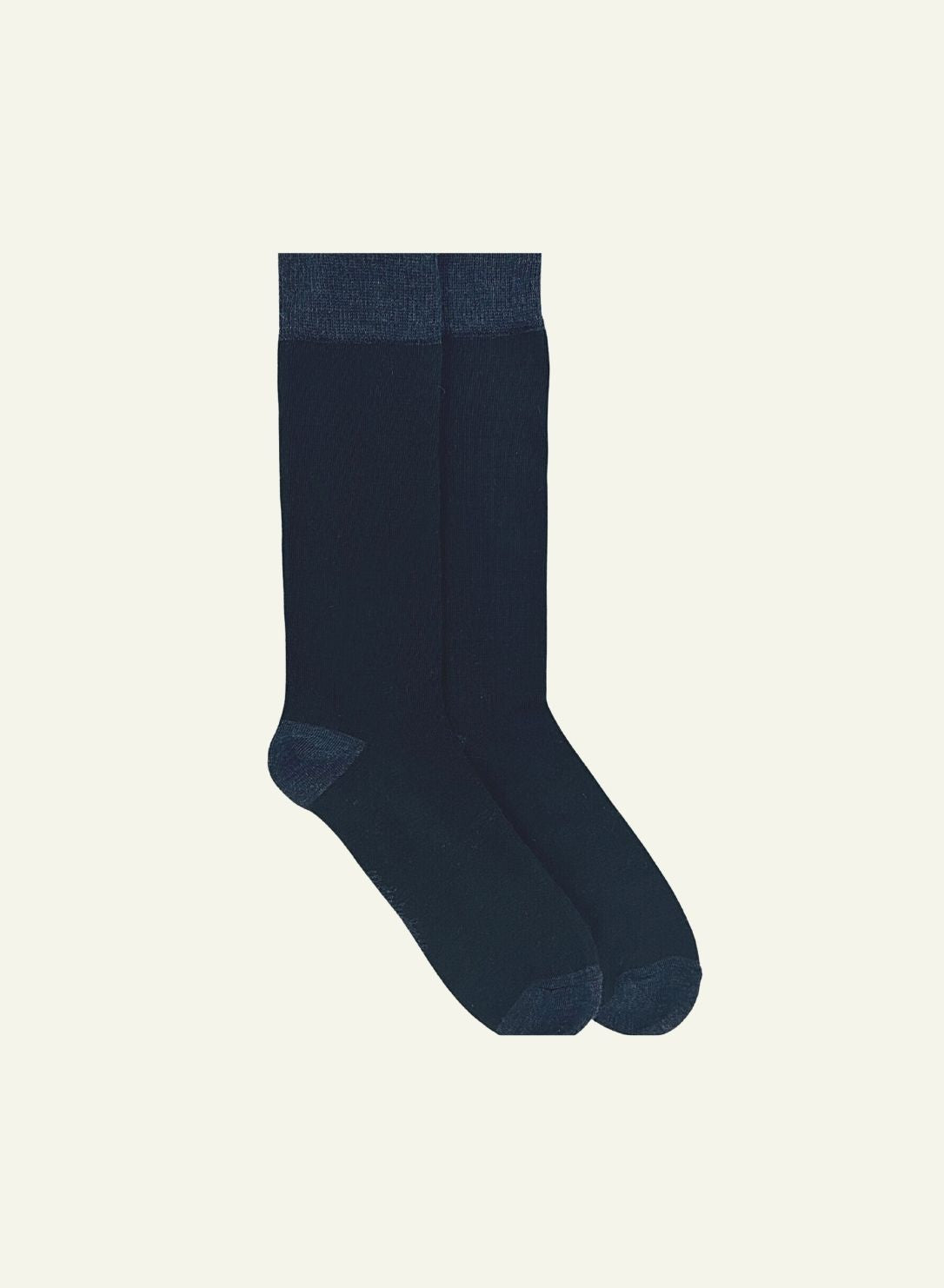 archiduchesse-cocooning-de-laine-chaussettes-noir-laine-m-rinos image 2