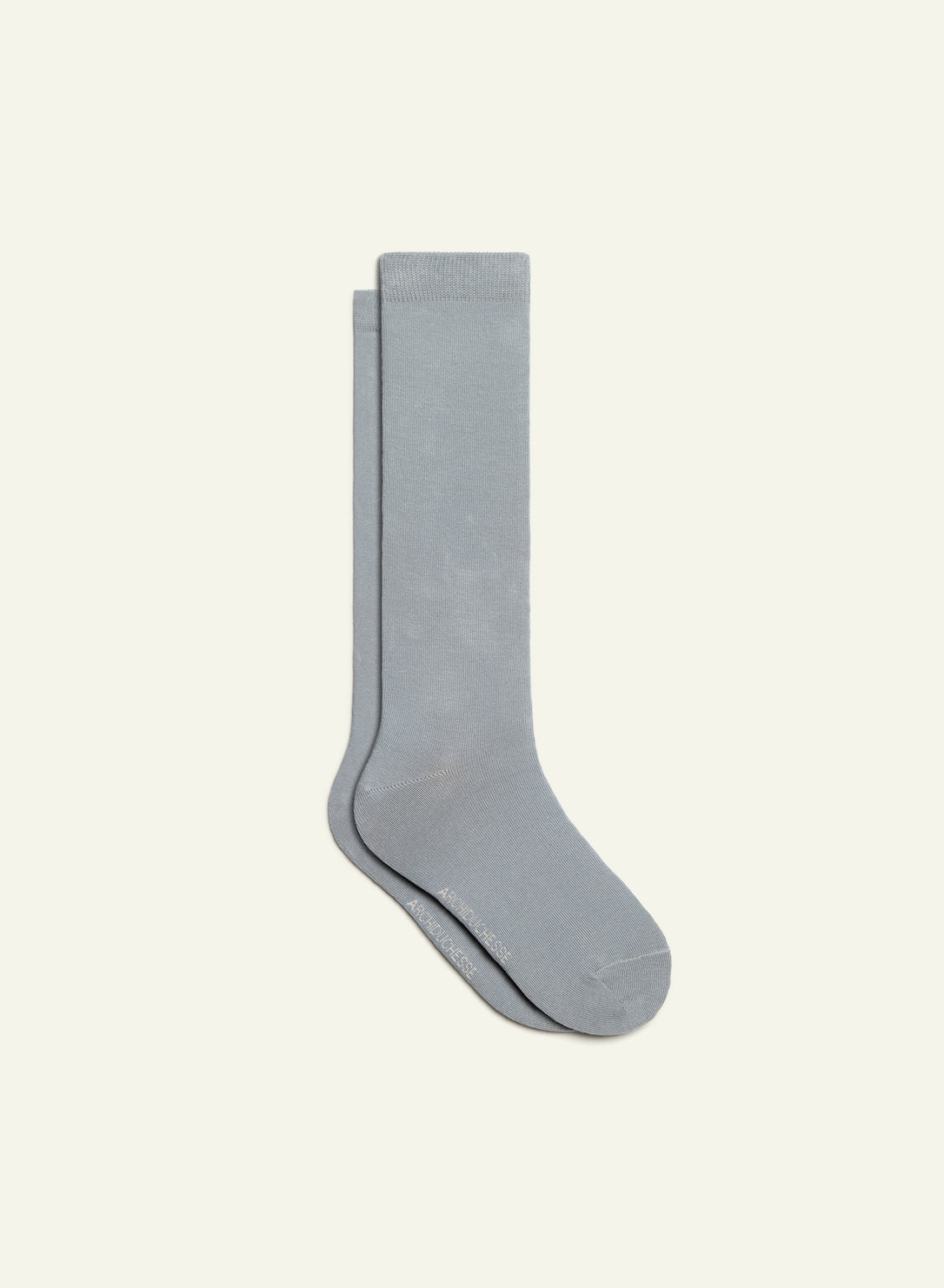 archiduchesse-de-ville-gris-gris-chaussettes-coton-mi-hautes image 2