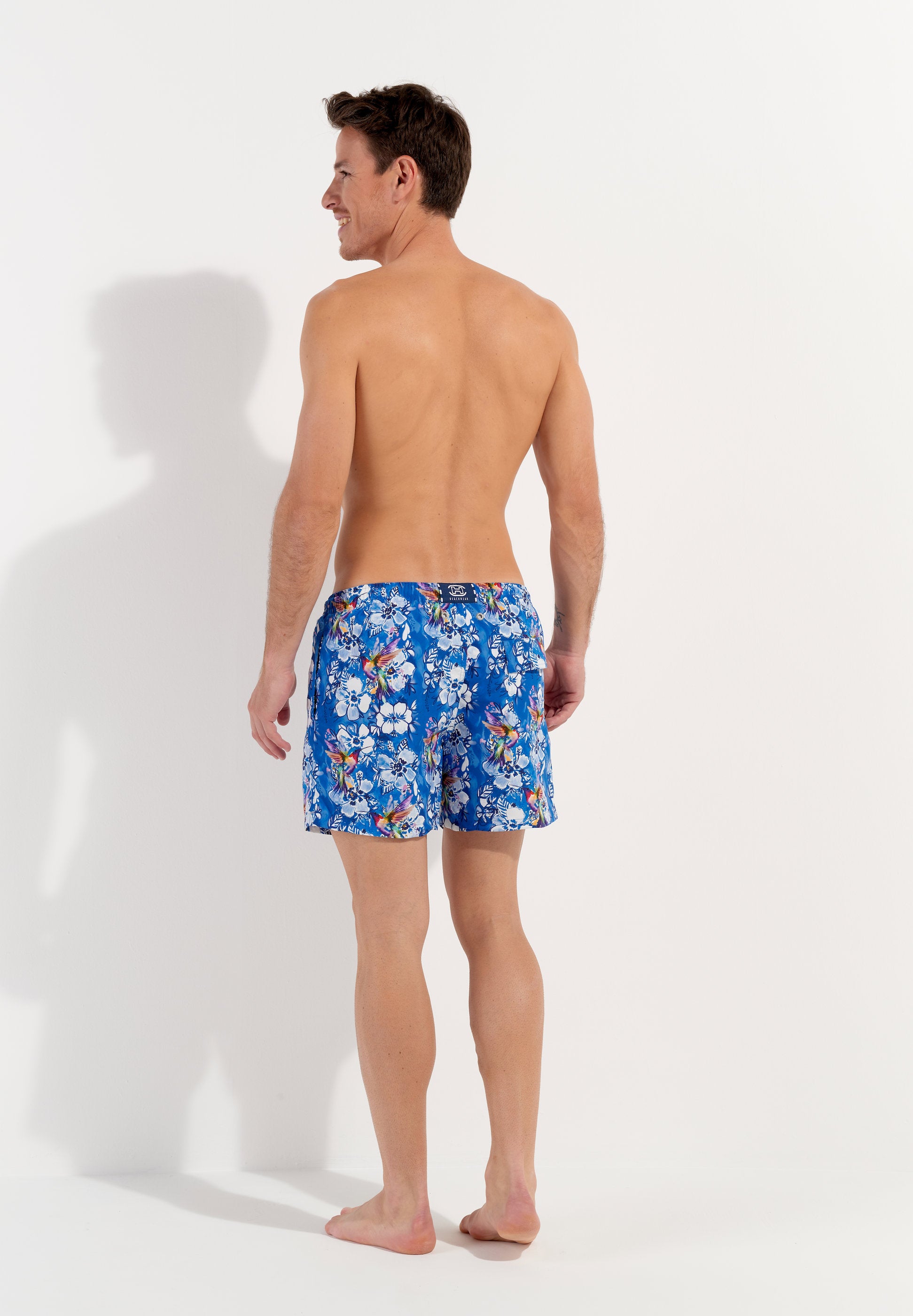 hom-colibris-boxer-de-plage-homme-bleu-imprim-floral image 5