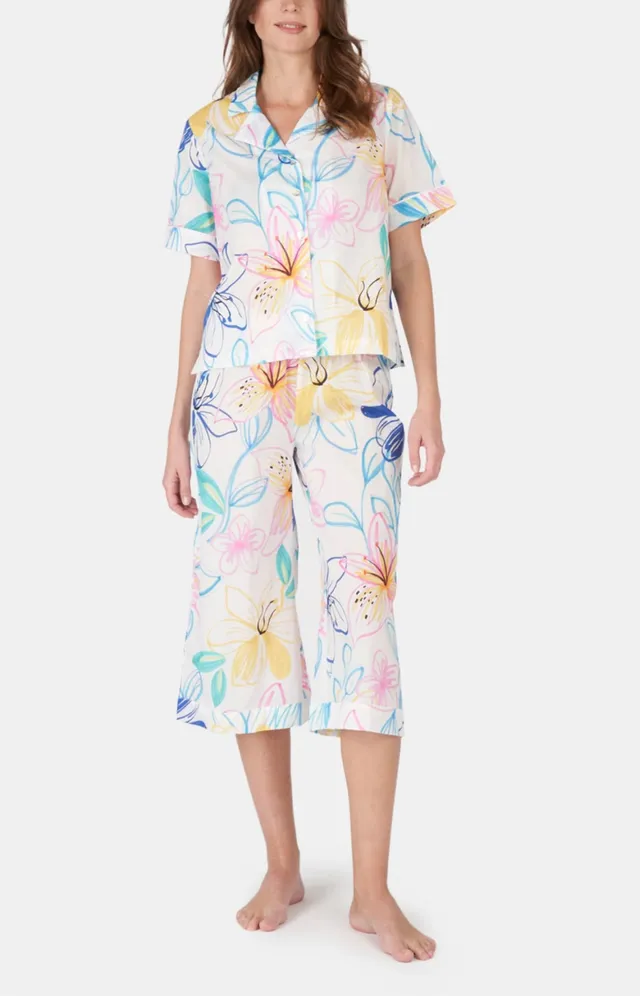 arthur-bob-pyjacorsaire-femme-voile-coton-flore-multicolore image 1