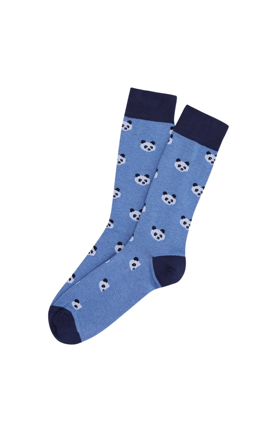 arthur-bob-panda-chaussettes-homme-jean-coton-bio image 1