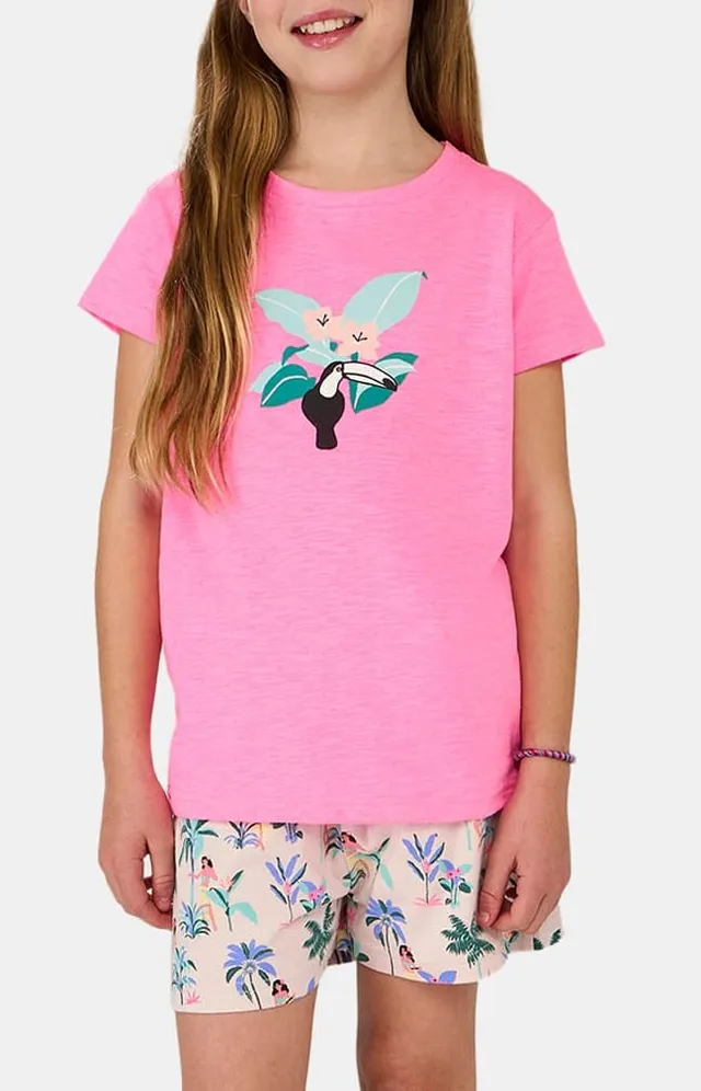 arthur-bob-vahin-pyjashort-enfant-coton-bio-multicolore image 1
