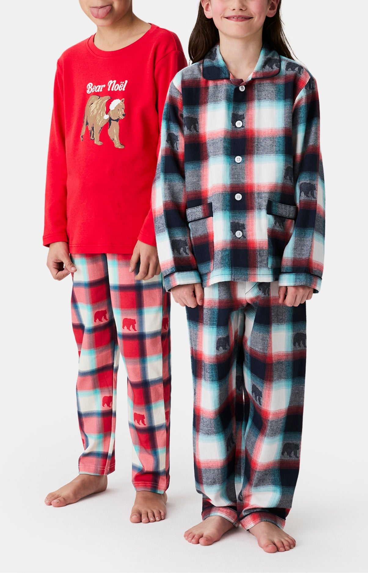 arthur-bob-pyjama-bouton-enfant-ours-bear-flanelle image 7