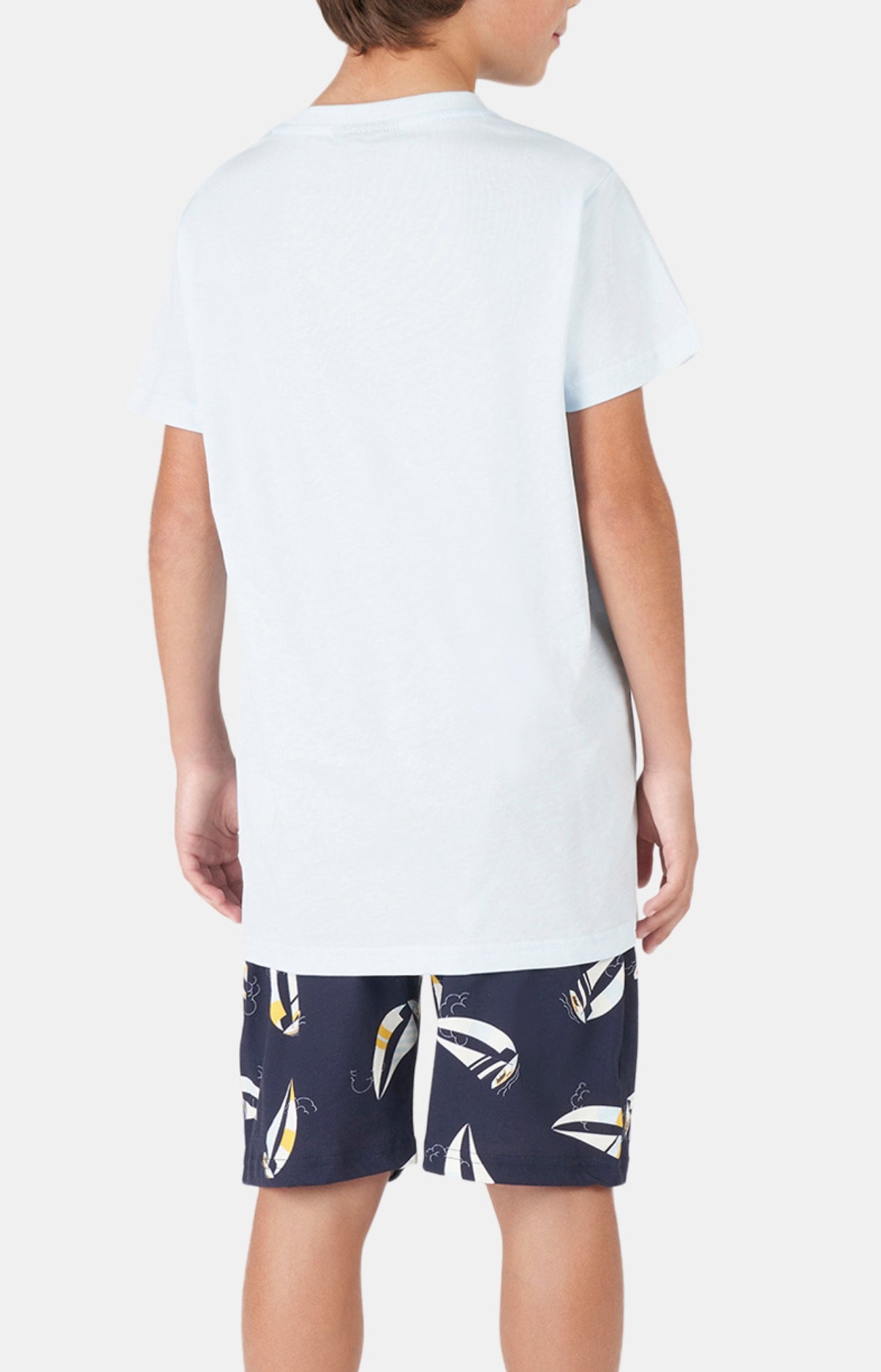arthur-bob-capitaine-flemme-pyjashort-azur-coton-bio image 5