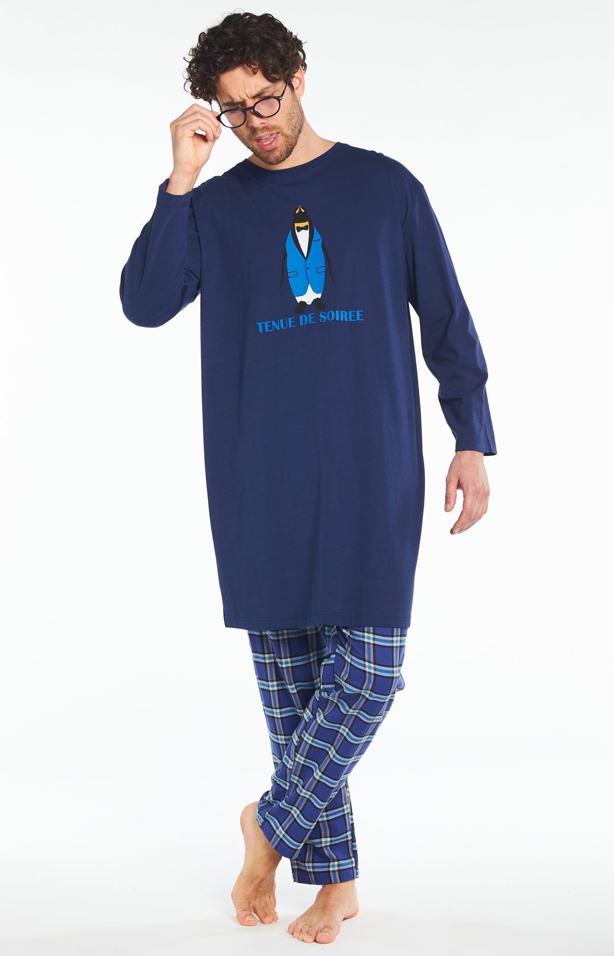 arthur-bob-tenue-de-soir-e-maxi-tee-shirt-marine-tu image 7