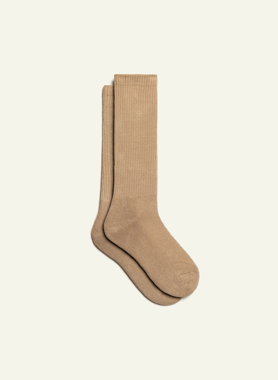 archiduchesse-bouclette-beige-caf-au-lait-chaussettes-36-41-hiver image 2