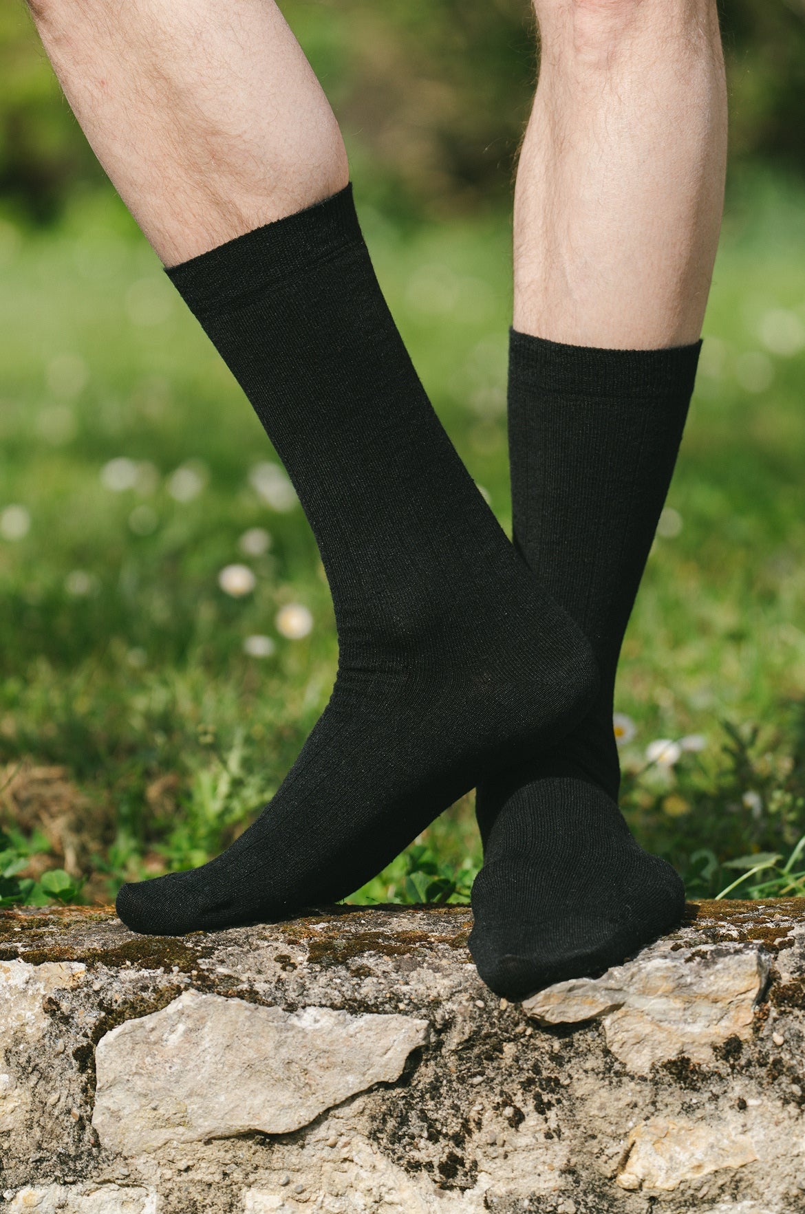 p-trone-chaussettes-lin-coton-homme-beige-chin-43-46 image 2