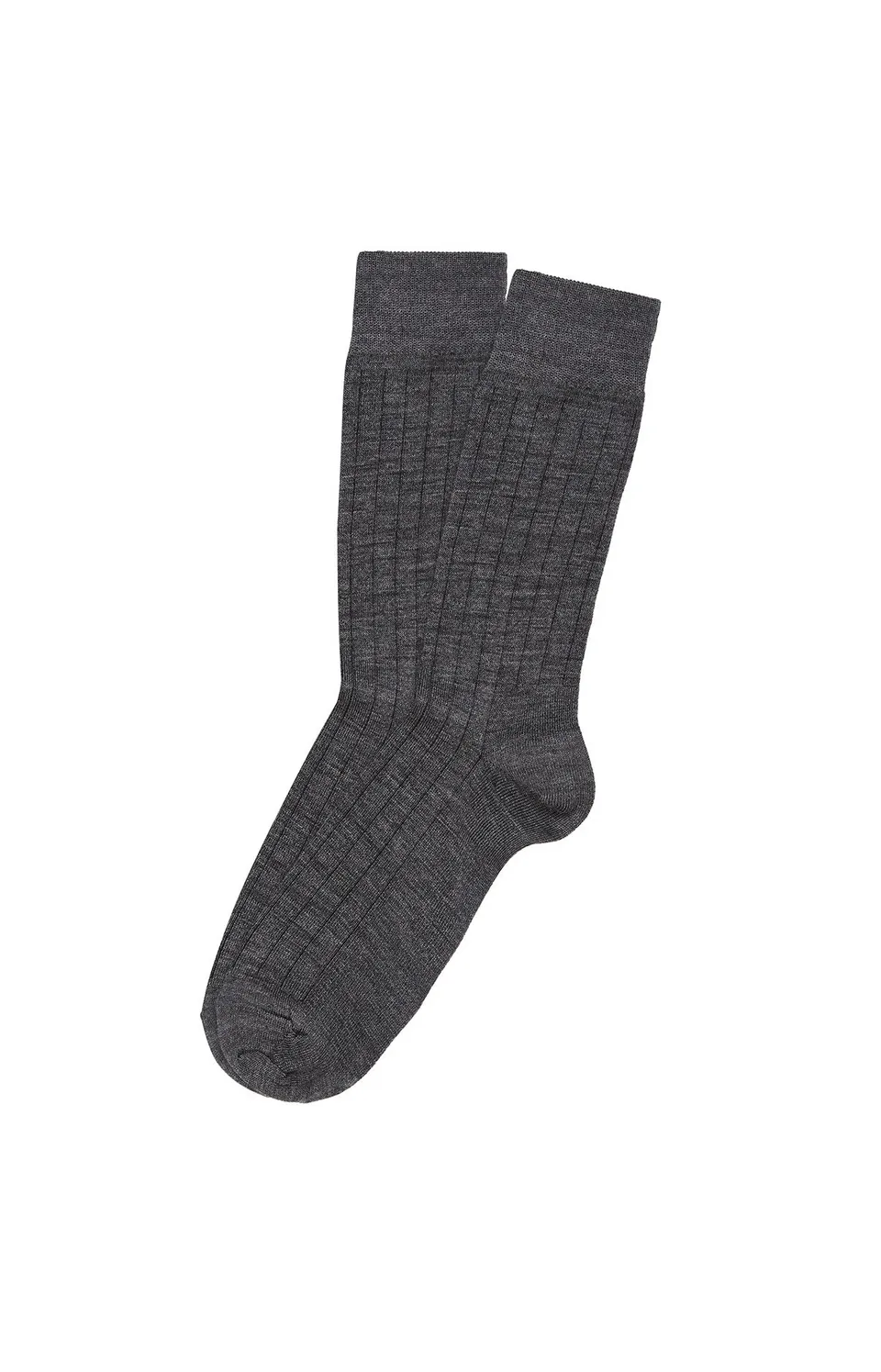 arthur-bob-laine-et-coton-chaussettes-anthracite-40-46 image 1
